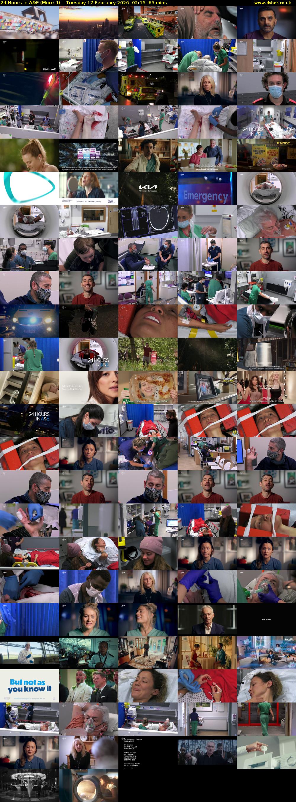 24 Hours in A&E (More 4) Tuesday 17 February 2026 02:15 - 03:20