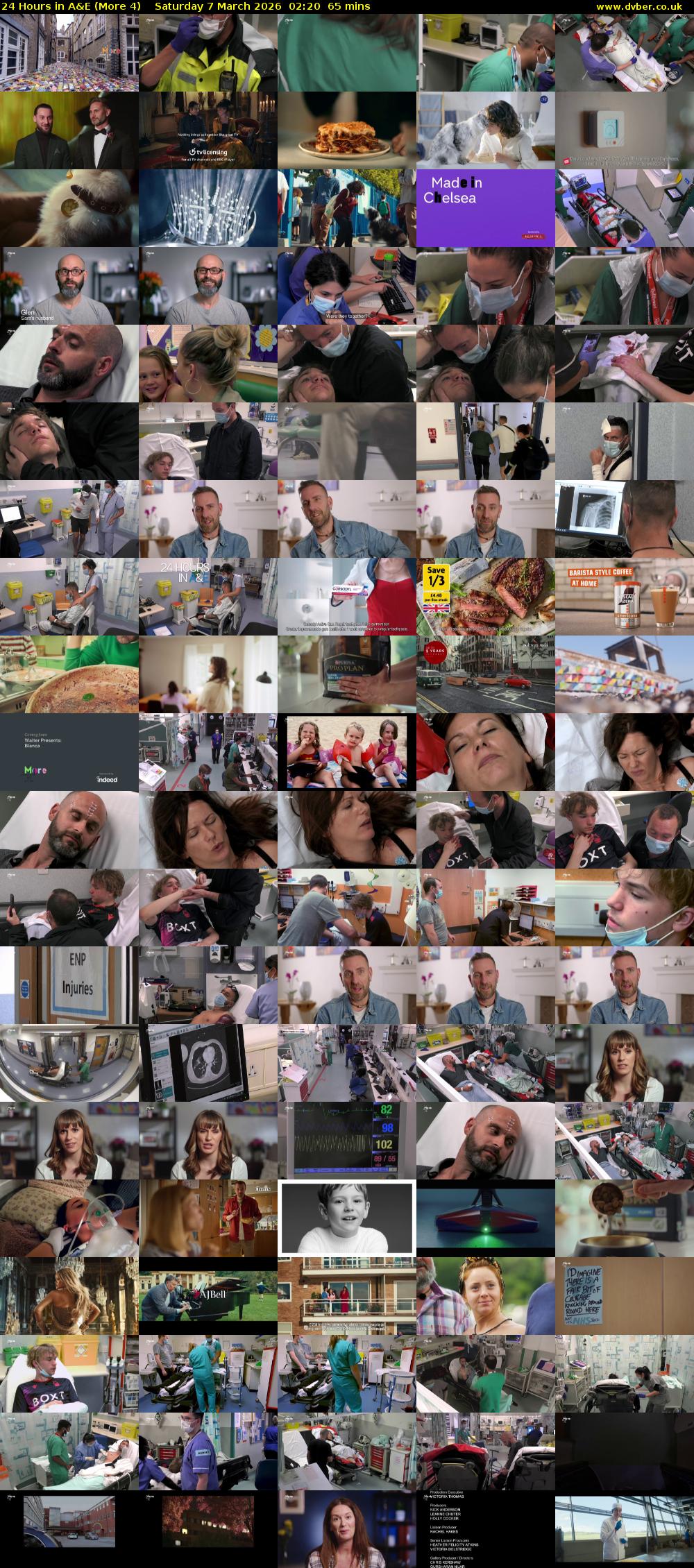 24 Hours in A&E (More 4) Saturday 7 March 2026 02:20 - 03:25