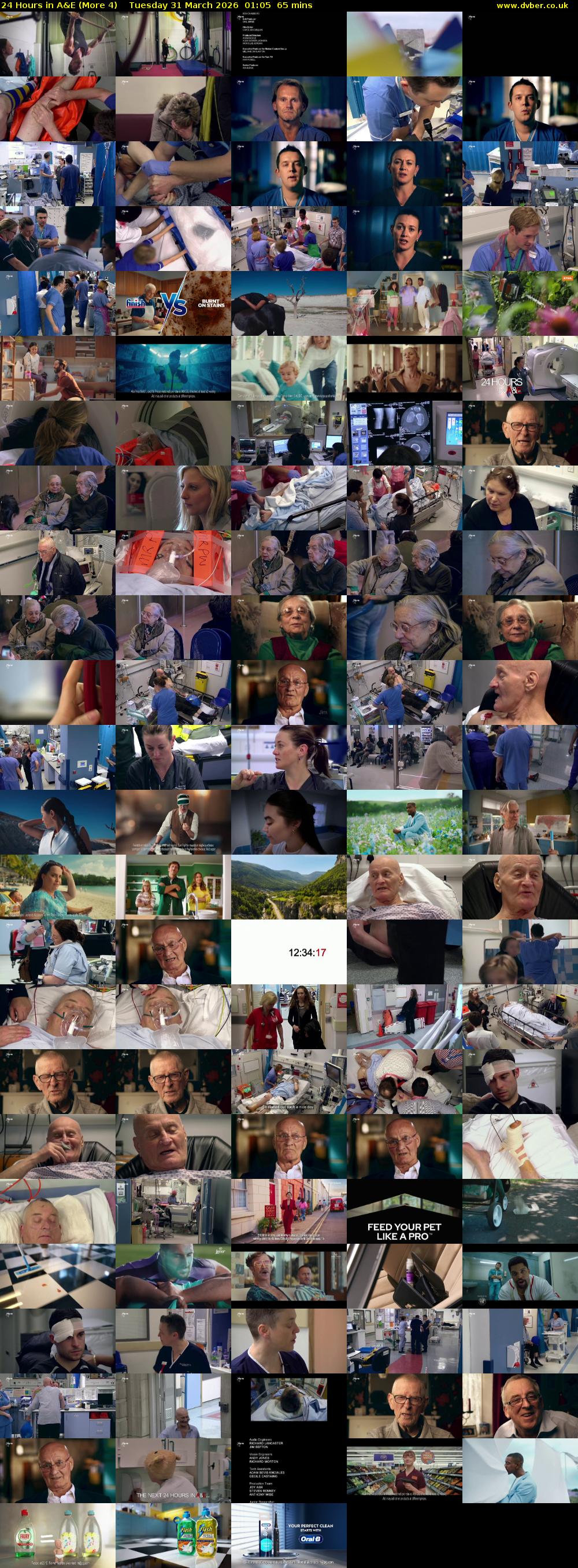 24 Hours in A&E (More 4) Tuesday 31 March 2026 01:05 - 02:10