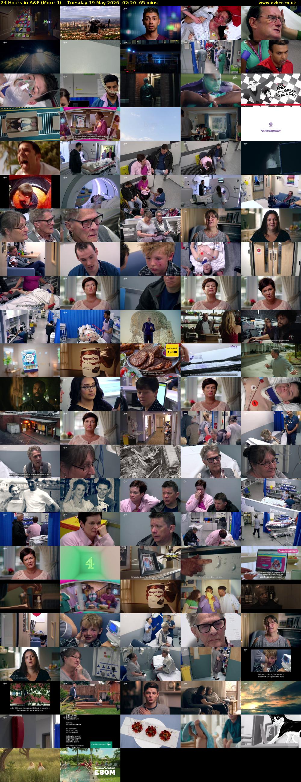 24 Hours in A&E (More 4) Tuesday 19 May 2026 02:20 - 03:25