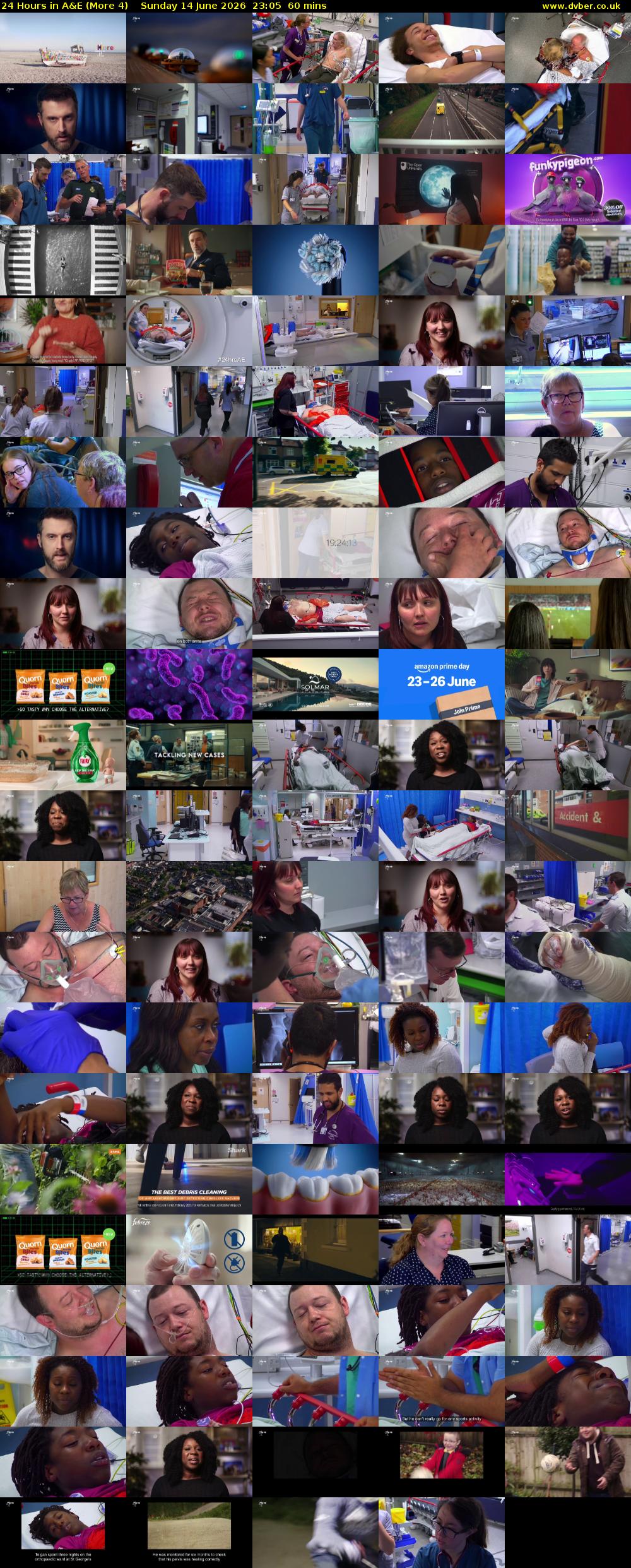 24 Hours in A&E (More 4) Sunday 14 June 2026 23:05 - 00:05