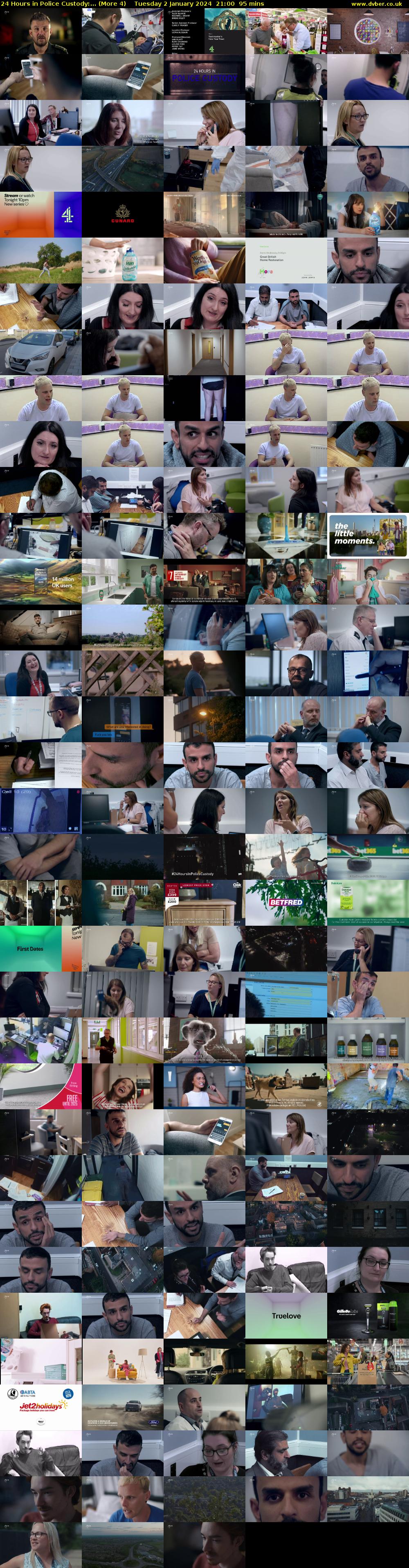 24 Hours in Police Custody:... (More 4) Tuesday 2 January 2024 21:00 - 22:35