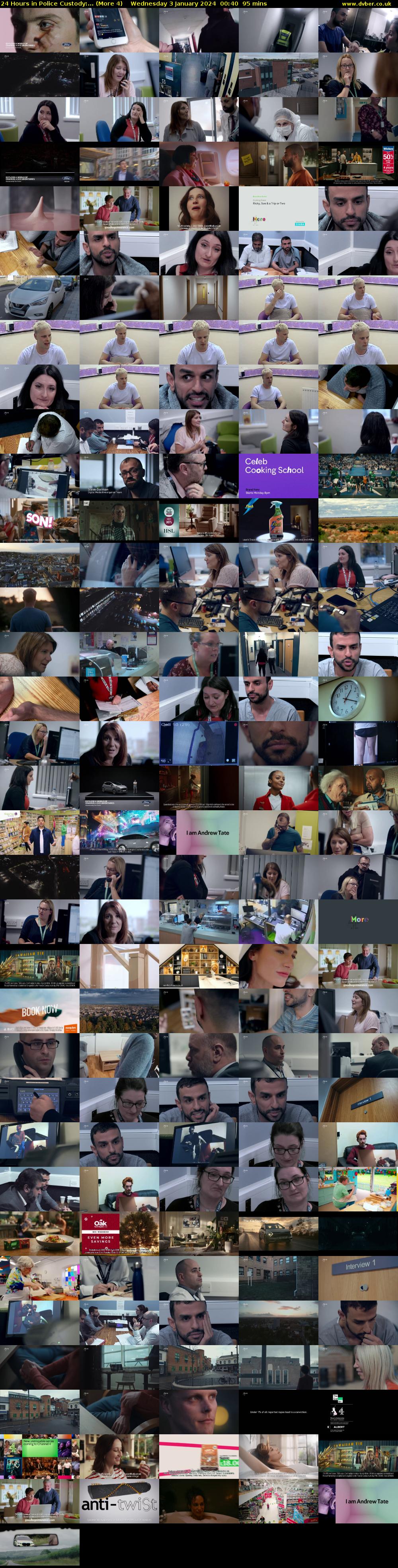 24 Hours in Police Custody:... (More 4) Wednesday 3 January 2024 00:40 - 02:15