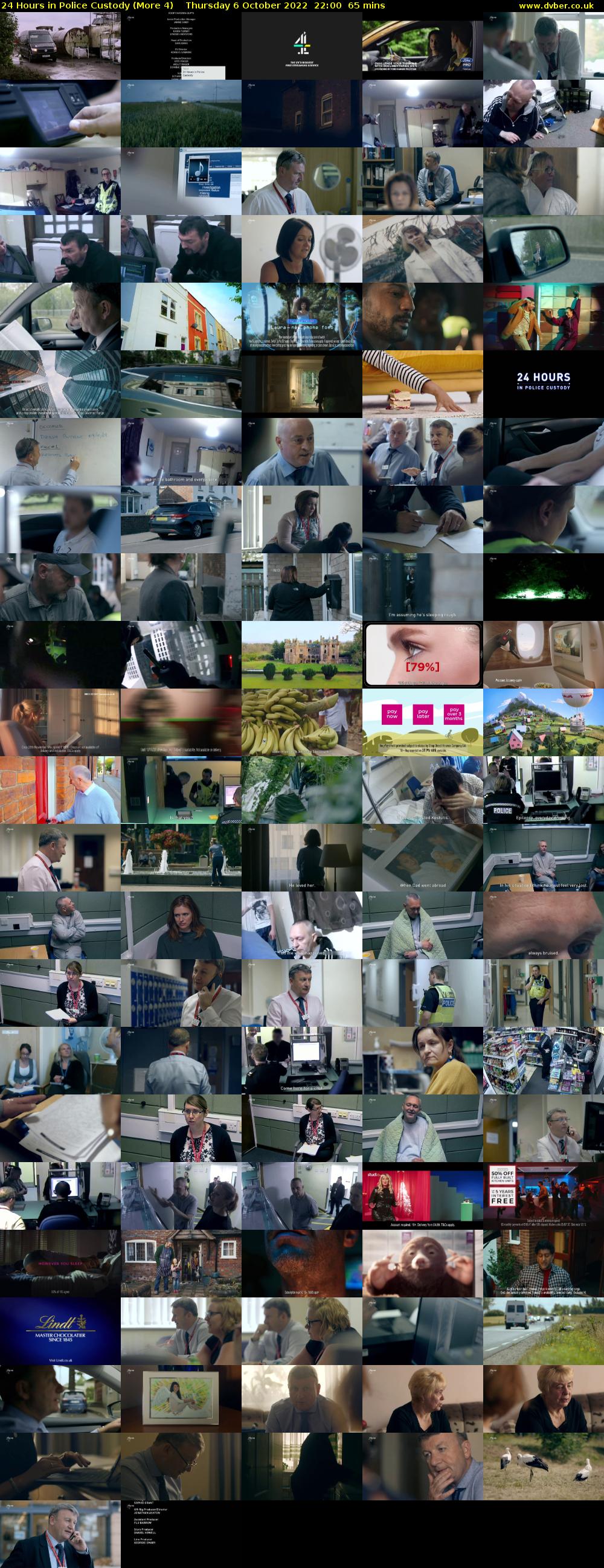 24 Hours in Police Custody (More 4) Thursday 6 October 2022 22:00 - 23:05