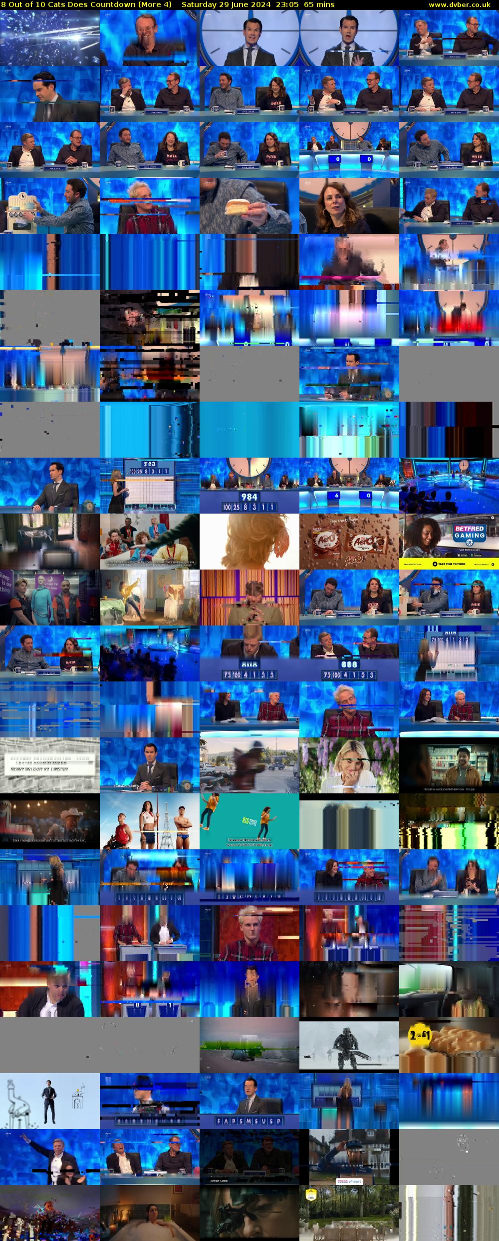8 Out of 10 Cats Does Countdown (More 4) Saturday 29 June 2024 23:05 - 00:10