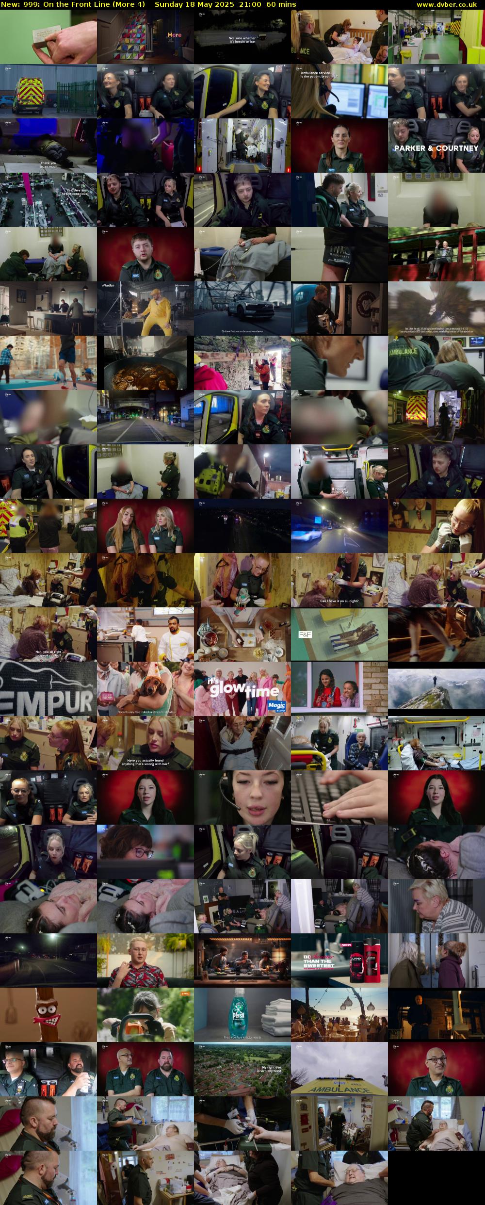 999: On the Front Line (More 4) Sunday 18 May 2025 21:00 - 22:00