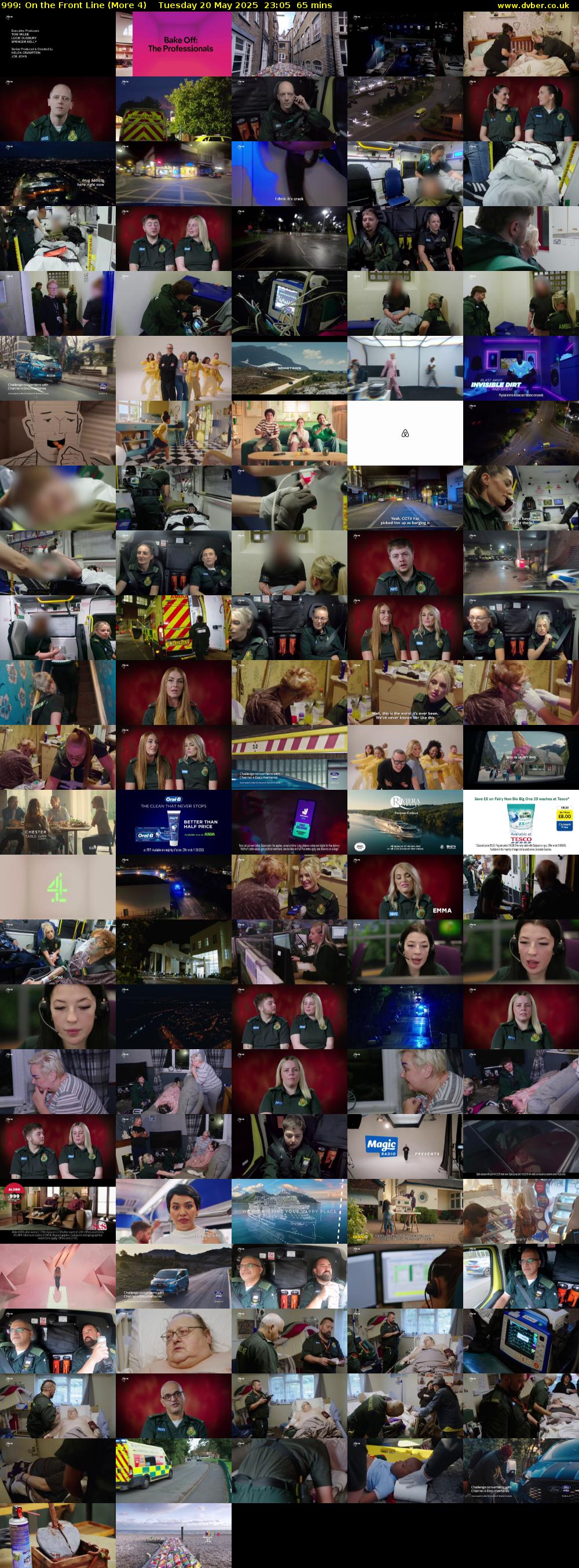 999: On the Front Line (More 4) Tuesday 20 May 2025 23:05 - 00:10