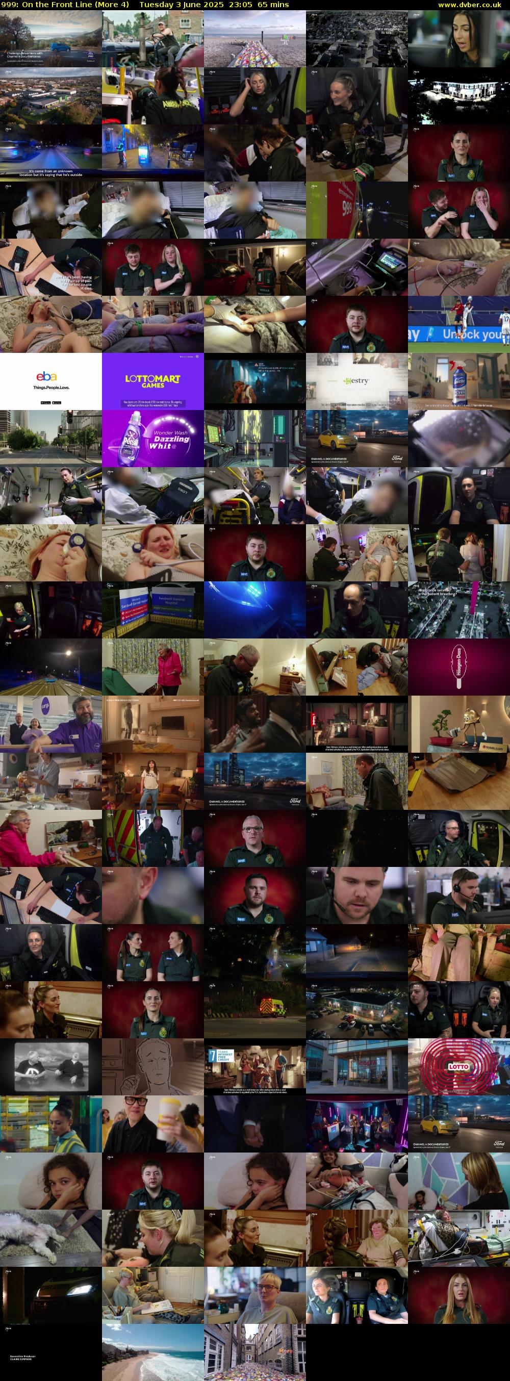 999: On the Front Line (More 4) Tuesday 3 June 2025 23:05 - 00:10