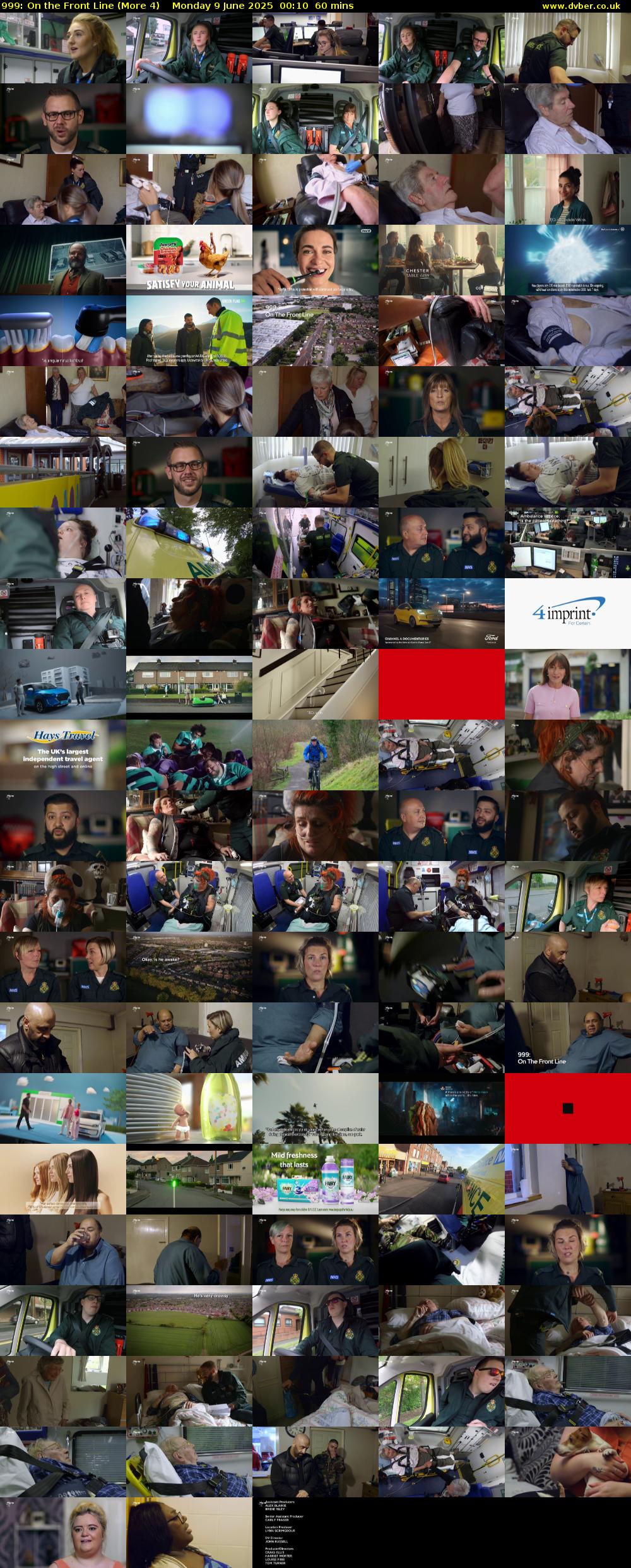 999: On the Front Line (More 4) Monday 9 June 2025 00:10 - 01:10