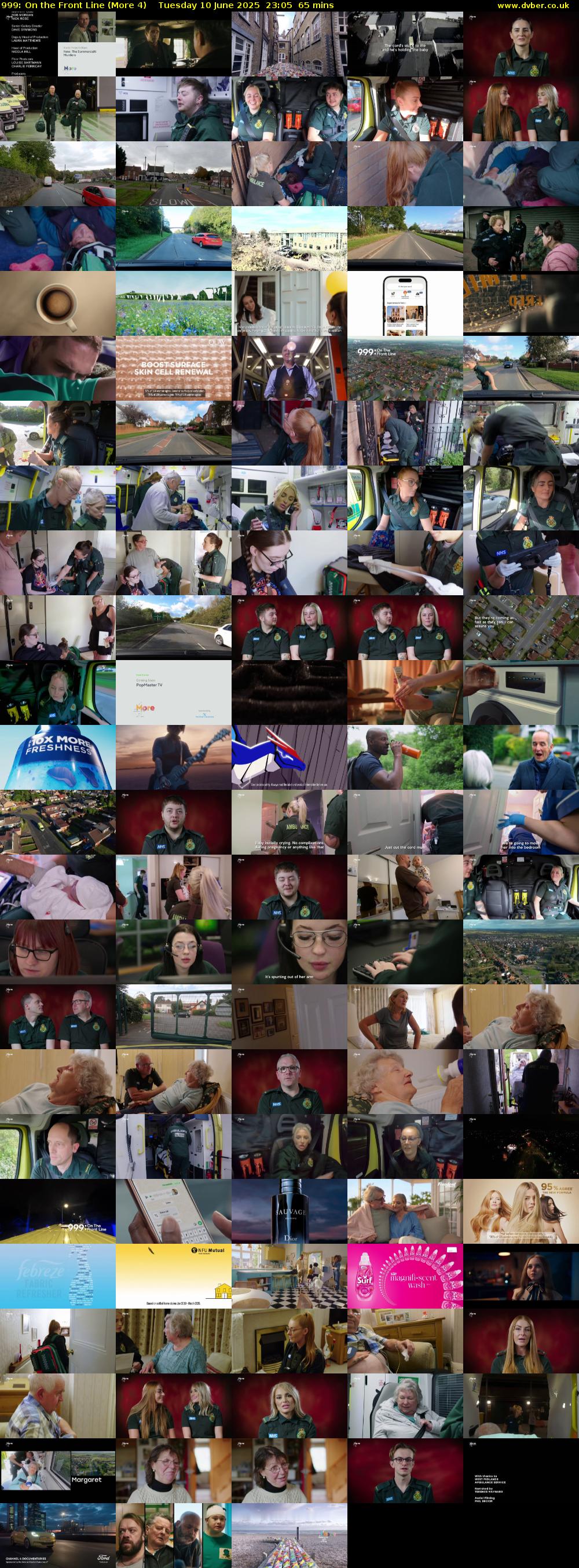 999: On the Front Line (More 4) Tuesday 10 June 2025 23:05 - 00:10