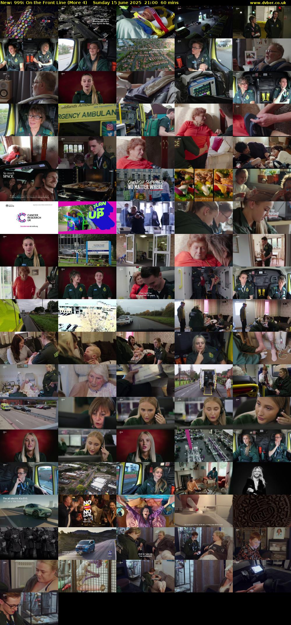 999: On the Front Line (More 4) Sunday 15 June 2025 21:00 - 22:00