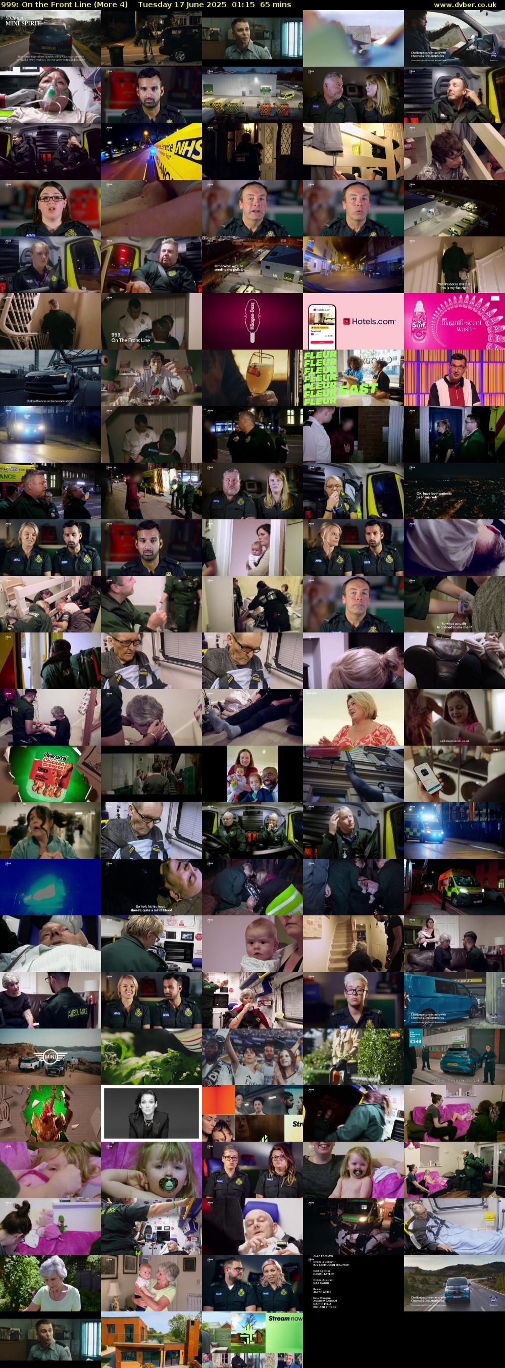 999: On the Front Line (More 4) Tuesday 17 June 2025 01:15 - 02:20
