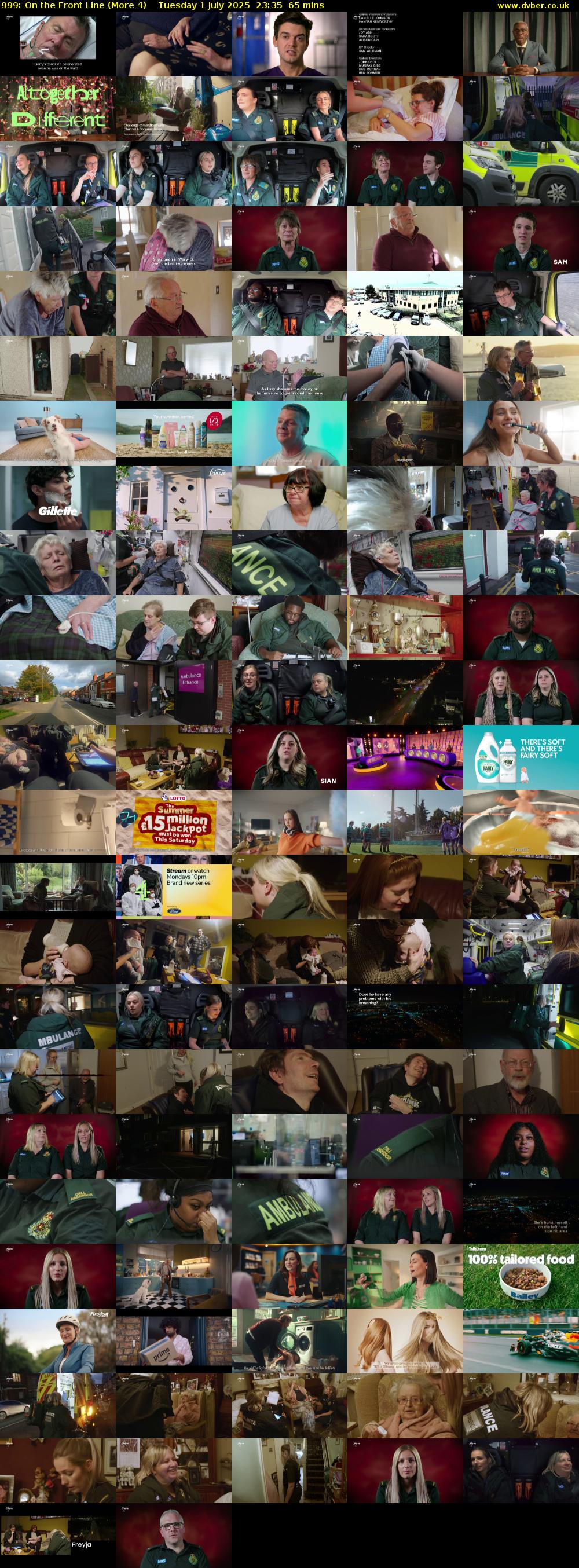 999: On the Front Line (More 4) Tuesday 1 July 2025 23:35 - 00:40