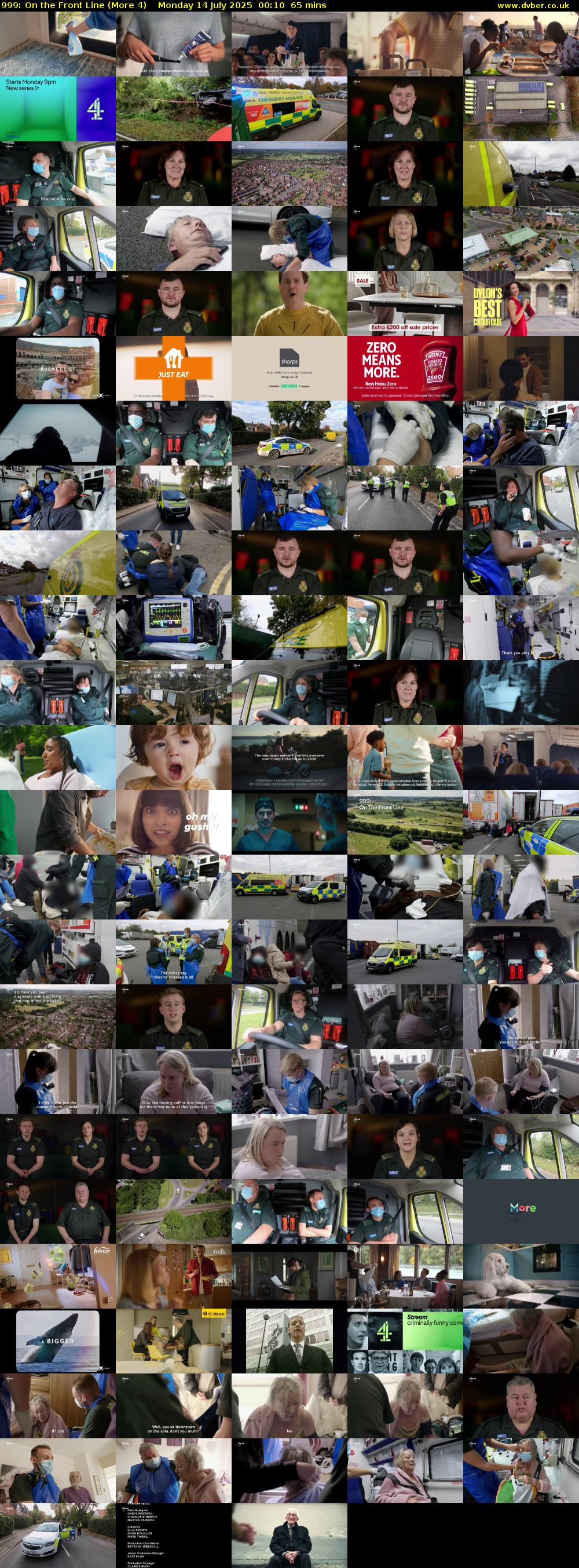 999: On the Front Line (More 4) Monday 14 July 2025 00:10 - 01:15