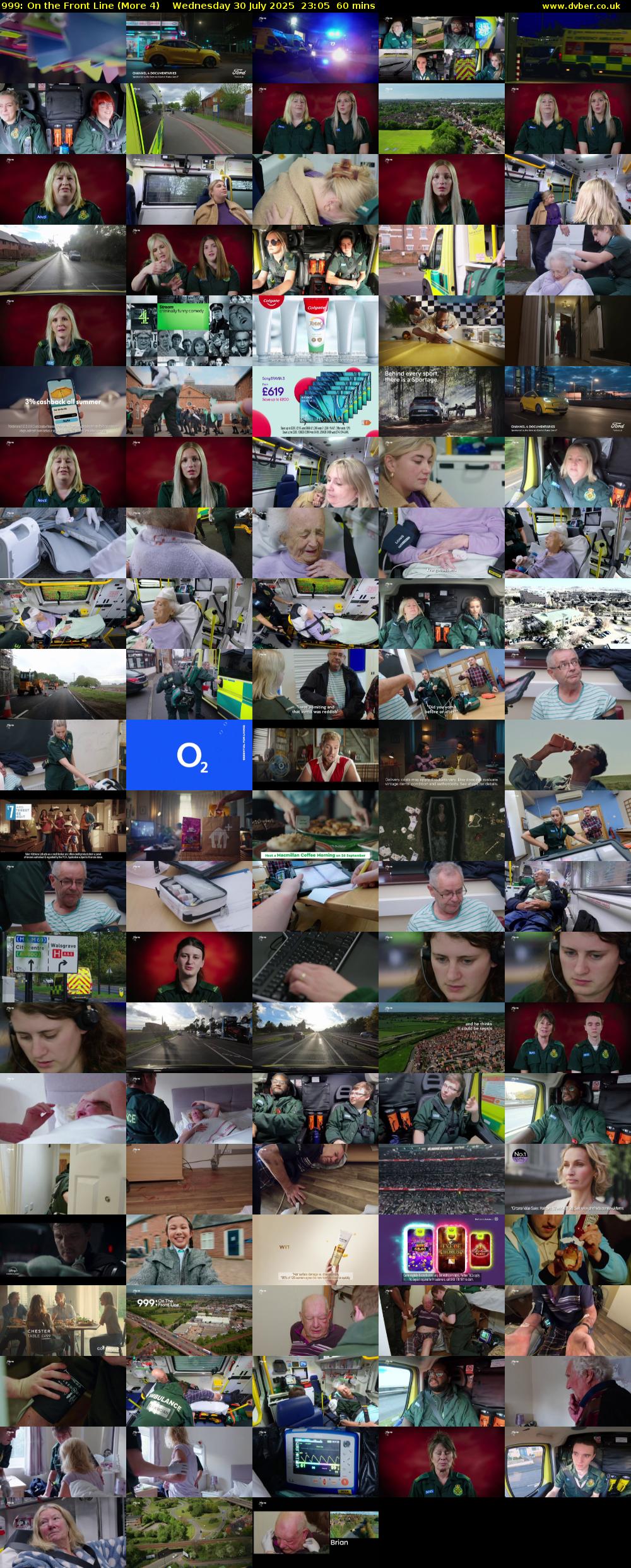 999: On the Front Line (More 4) Wednesday 30 July 2025 23:05 - 00:05