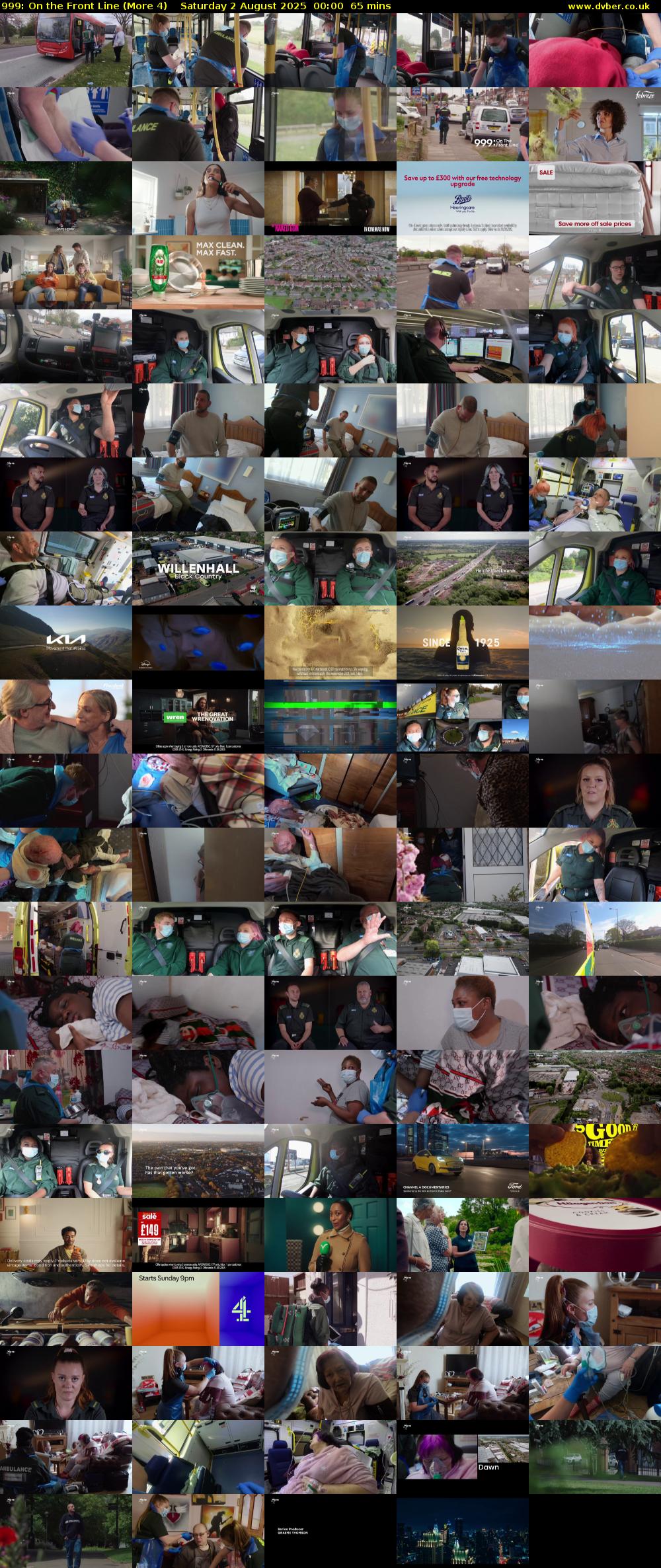 999: On the Front Line (More 4) Saturday 2 August 2025 00:00 - 01:05