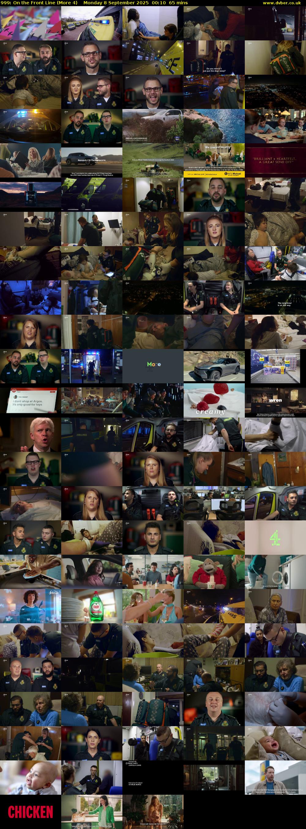 999: On the Front Line (More 4) Monday 8 September 2025 00:10 - 01:15