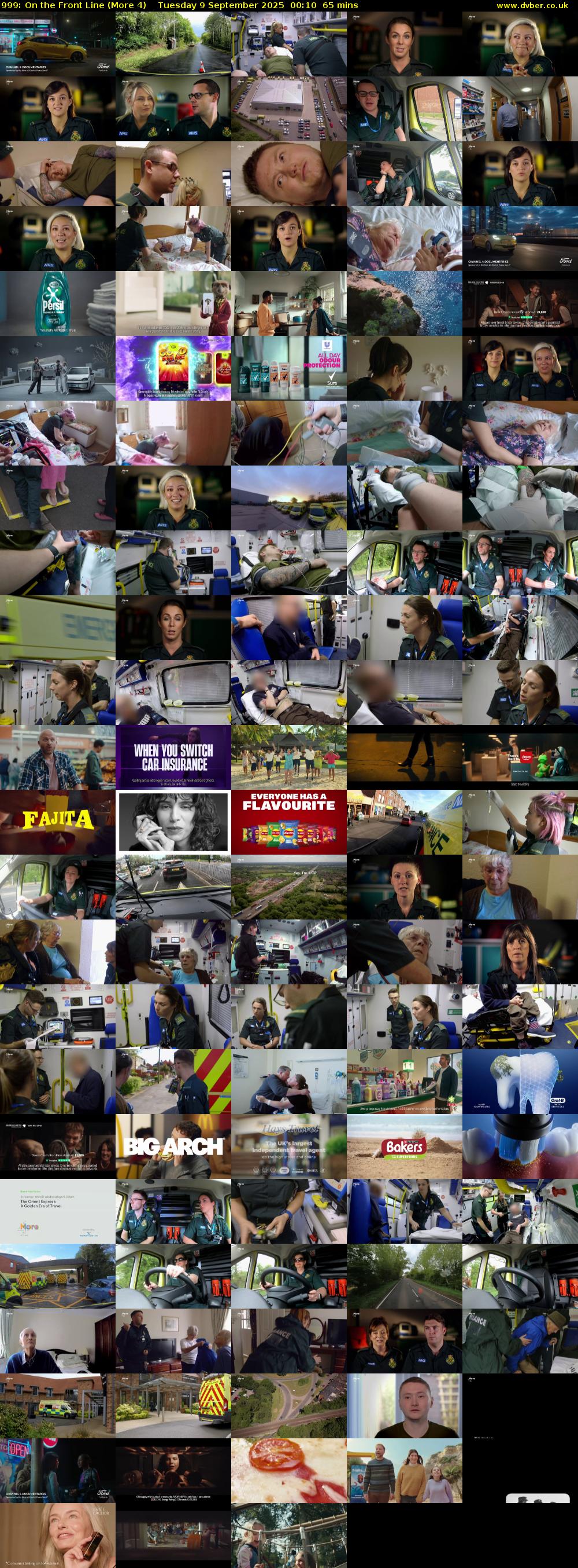 999: On the Front Line (More 4) Tuesday 9 September 2025 00:10 - 01:15