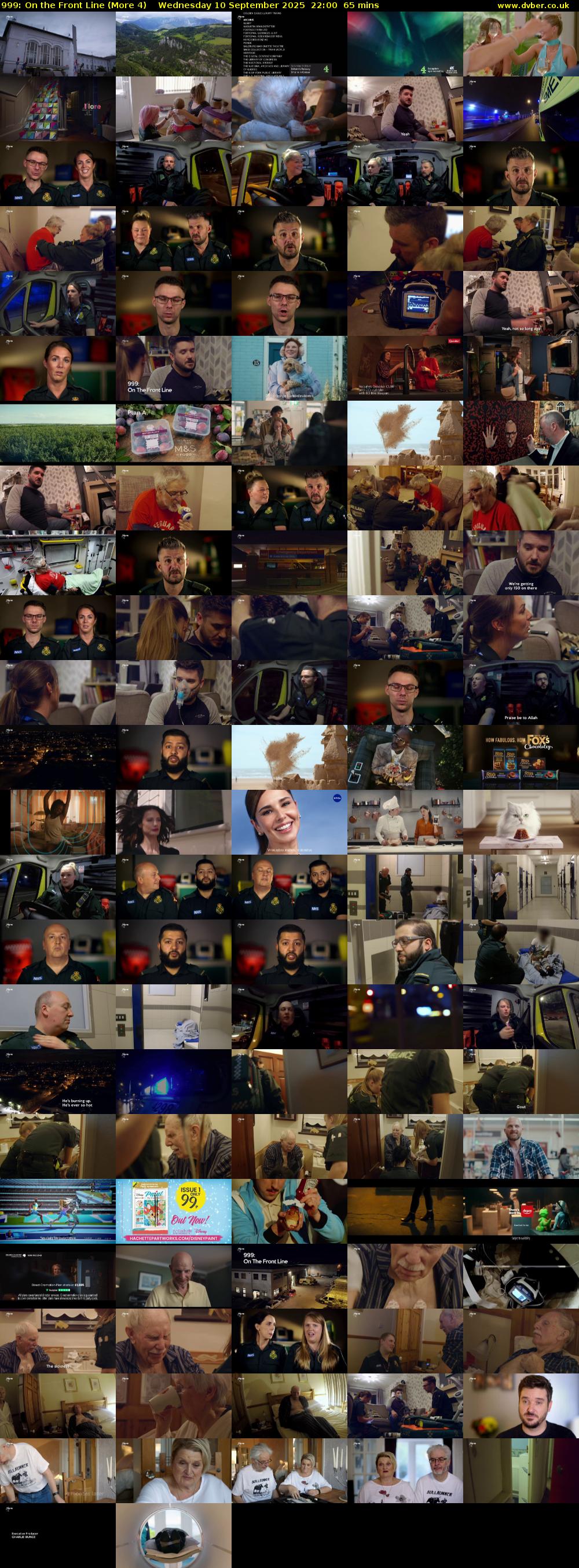 999: On the Front Line (More 4) Wednesday 10 September 2025 22:00 - 23:05