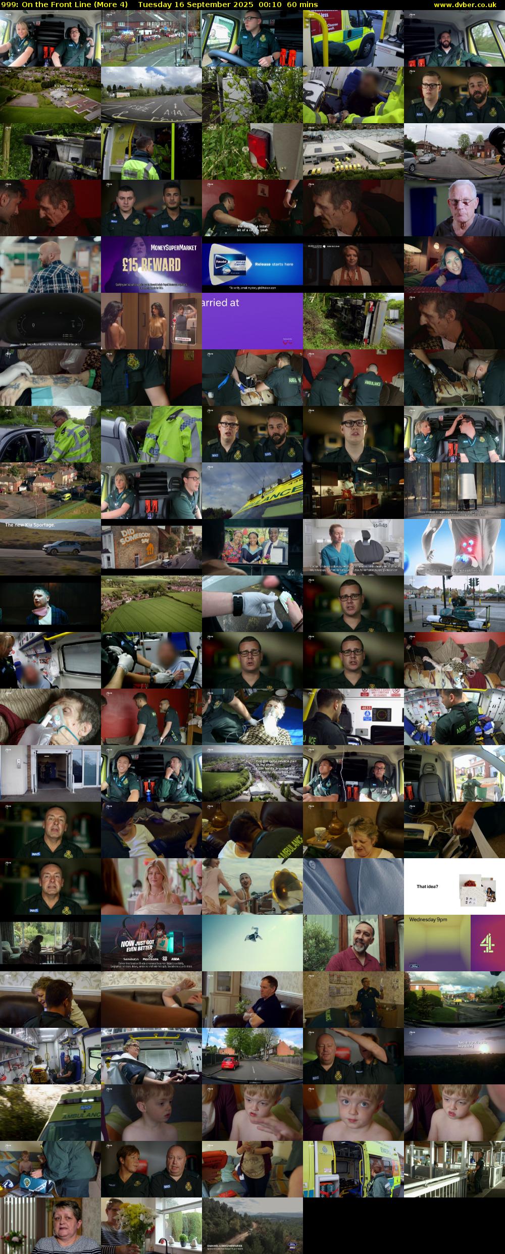 999: On the Front Line (More 4) Tuesday 16 September 2025 00:10 - 01:10