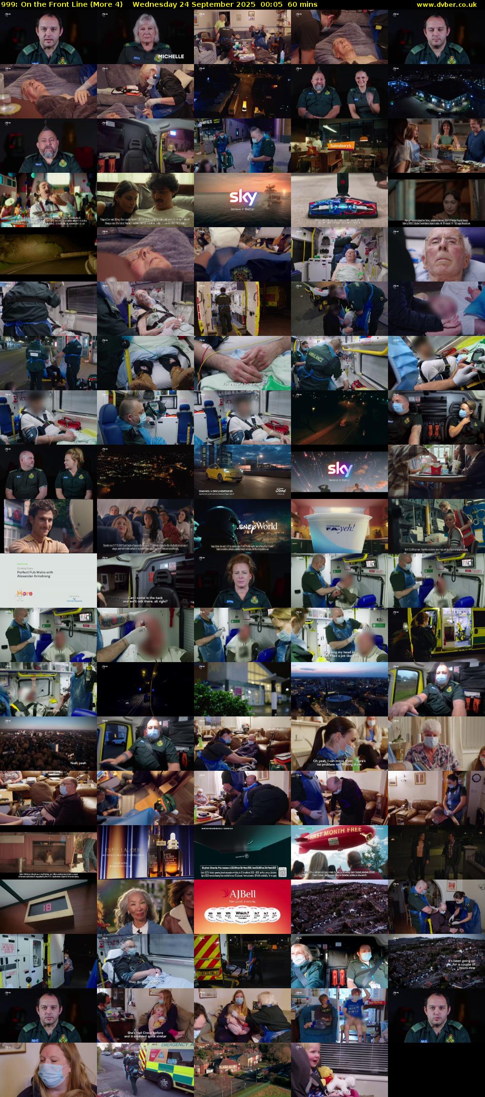 999: On the Front Line (More 4) Wednesday 24 September 2025 00:05 - 01:05