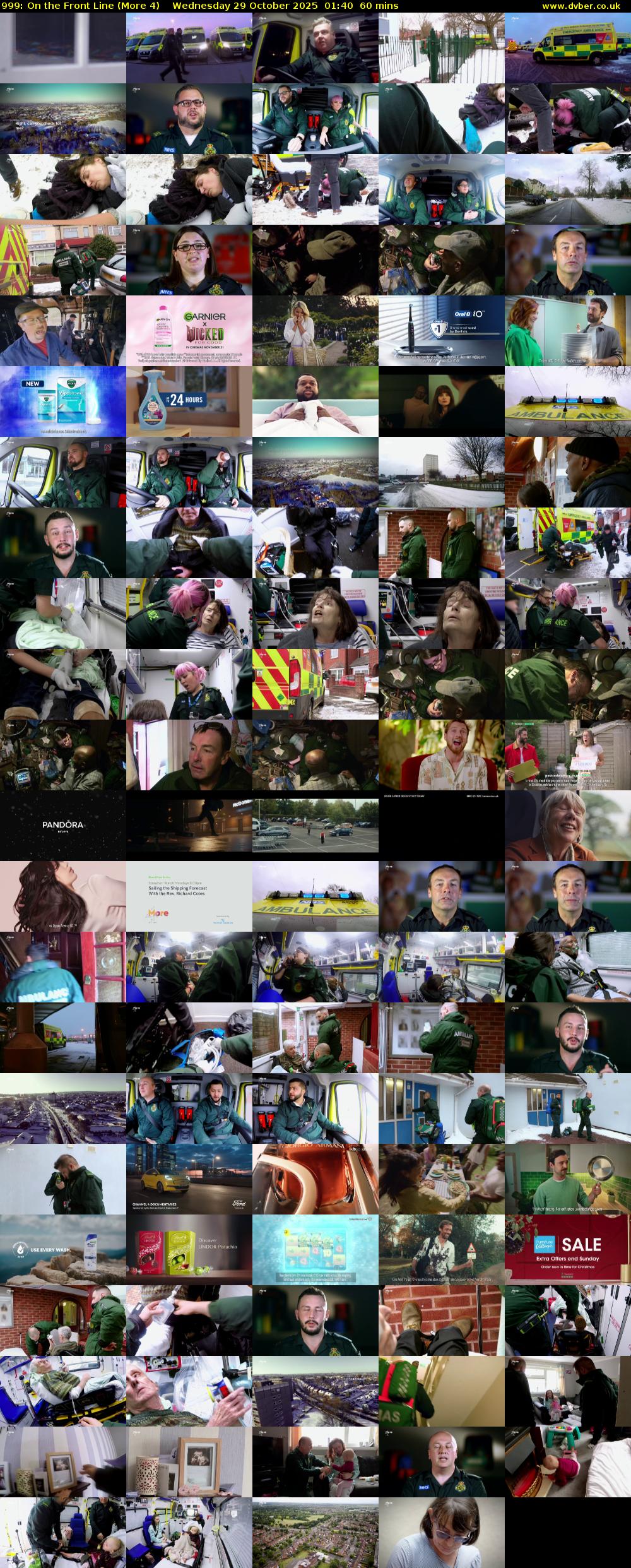 999: On the Front Line (More 4) Wednesday 29 October 2025 01:40 - 02:40