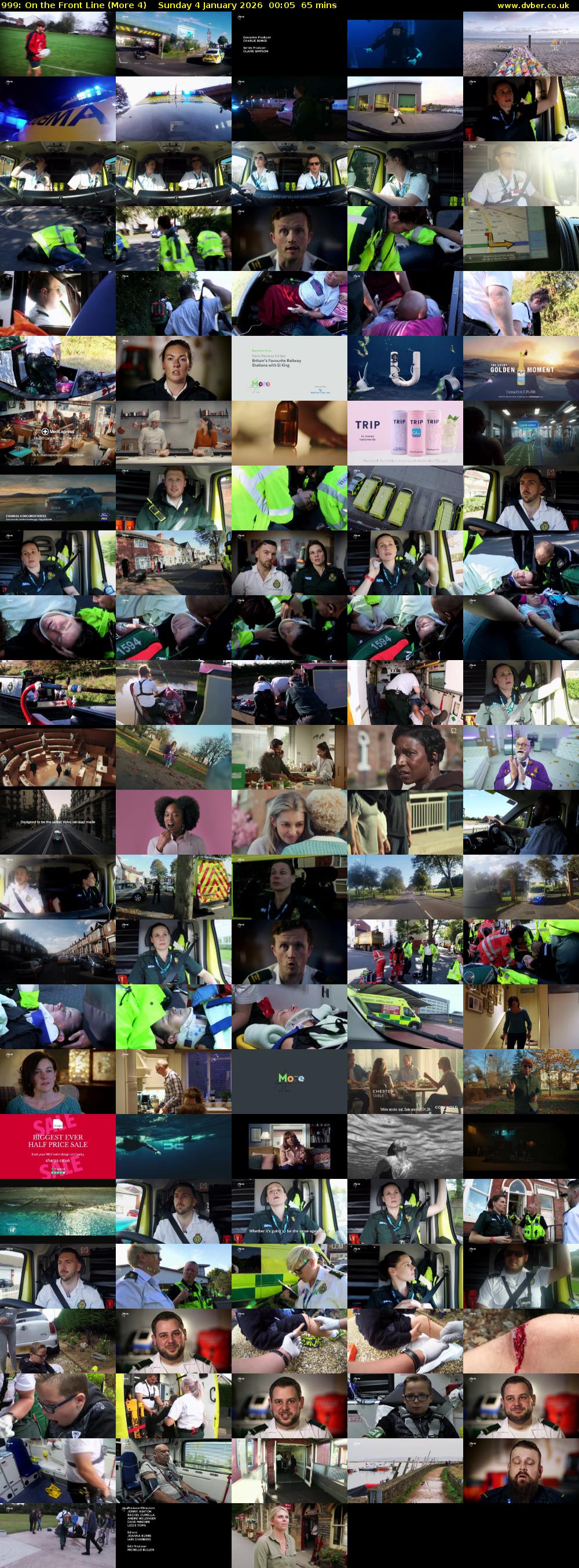 999: On the Front Line (More 4) Sunday 4 January 2026 00:05 - 01:10