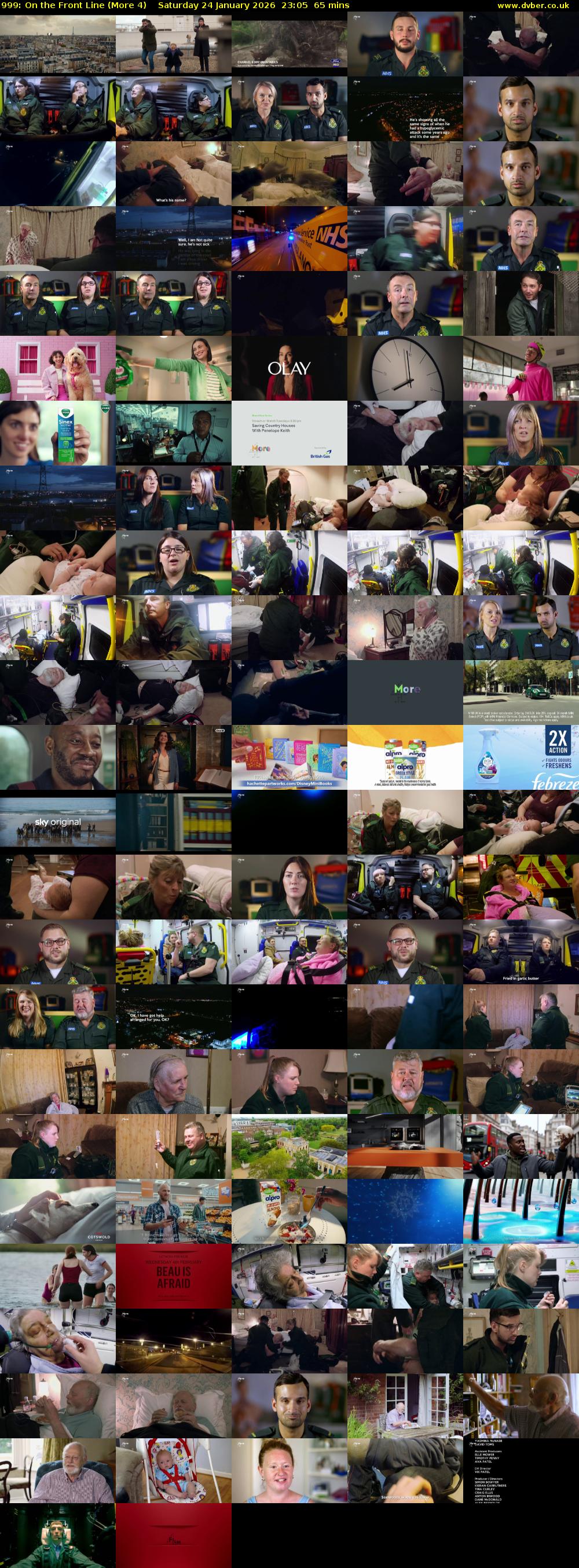 999: On the Front Line (More 4) Saturday 24 January 2026 23:05 - 00:10