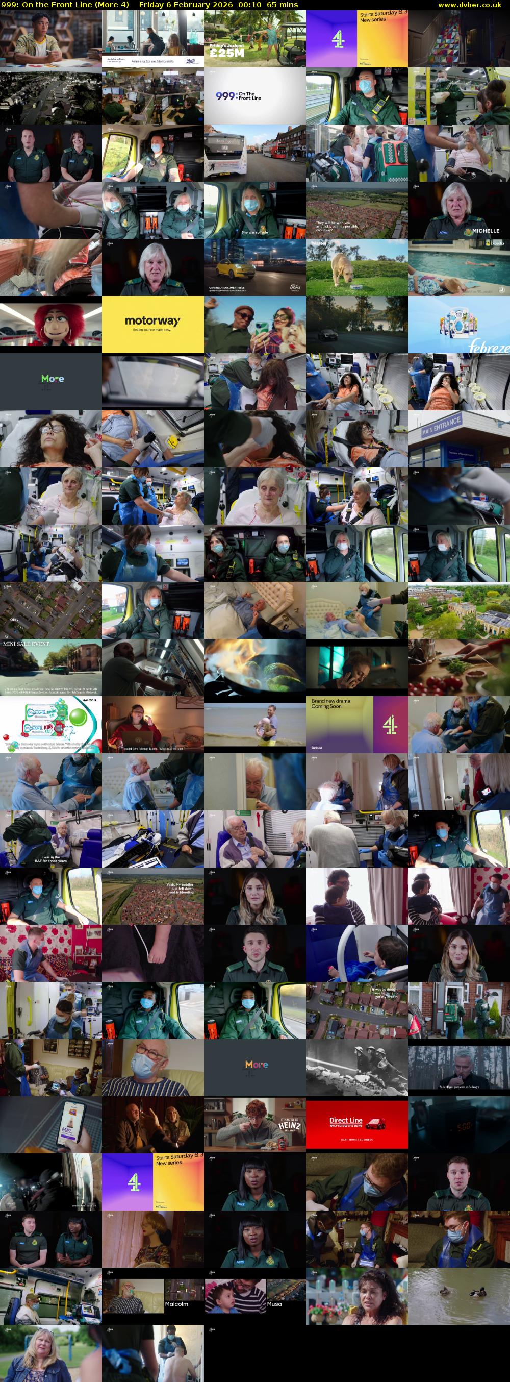 999: On the Front Line (More 4) Friday 6 February 2026 00:10 - 01:15