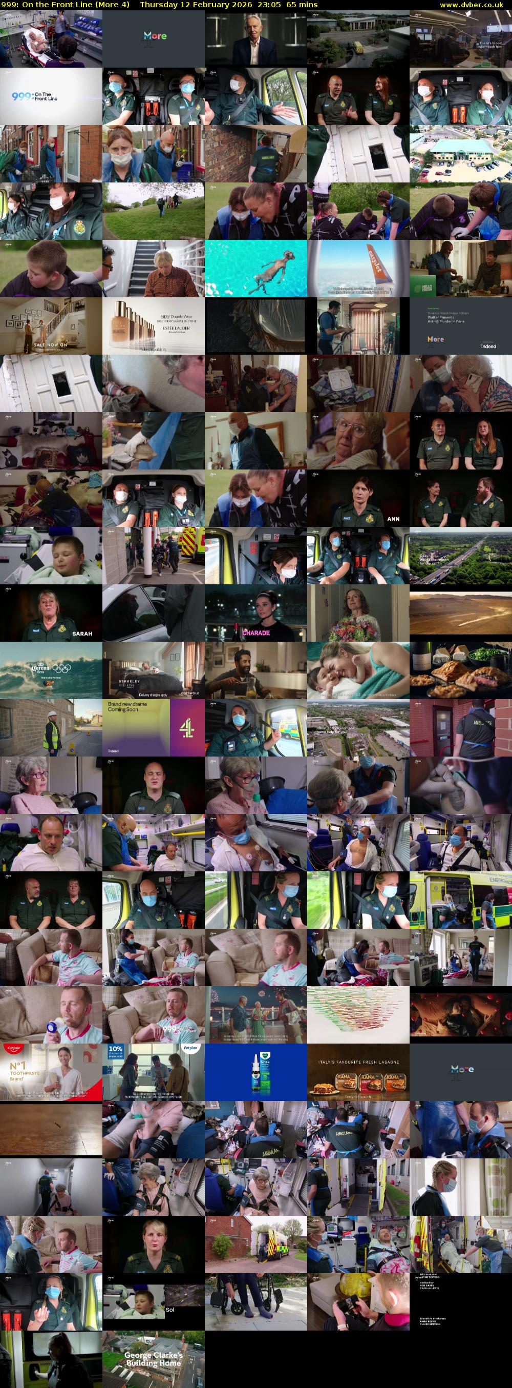 999: On the Front Line (More 4) Thursday 12 February 2026 23:05 - 00:10
