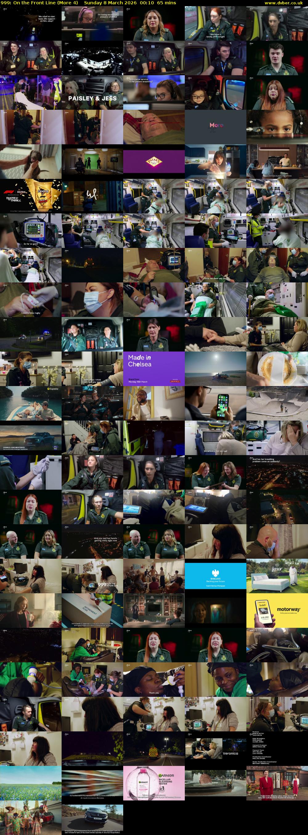 999: On the Front Line (More 4) Sunday 8 March 2026 00:10 - 01:15