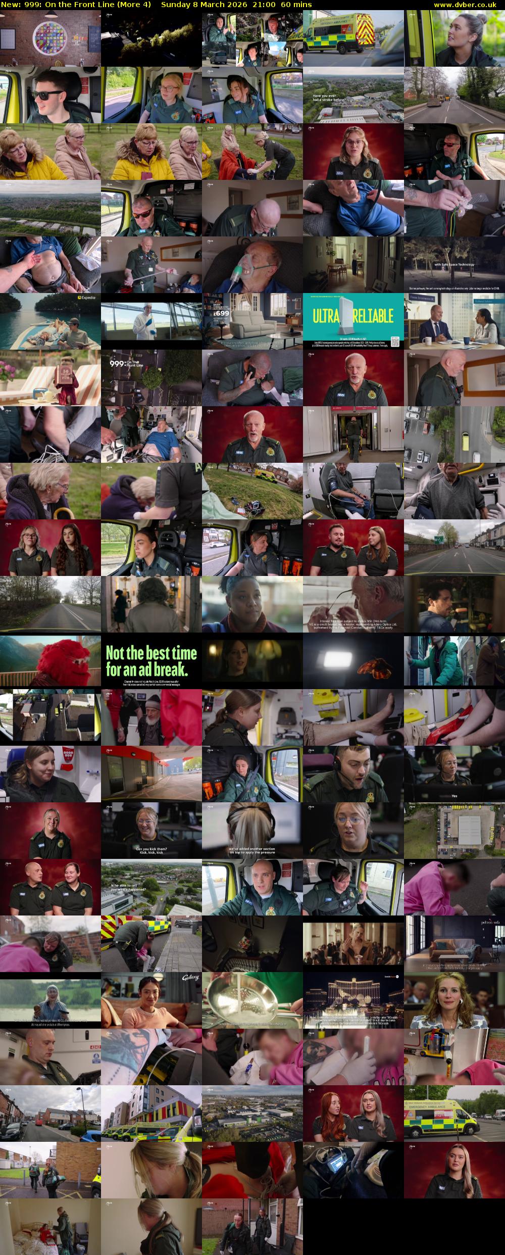 999: On the Front Line (More 4) Sunday 8 March 2026 21:00 - 22:00