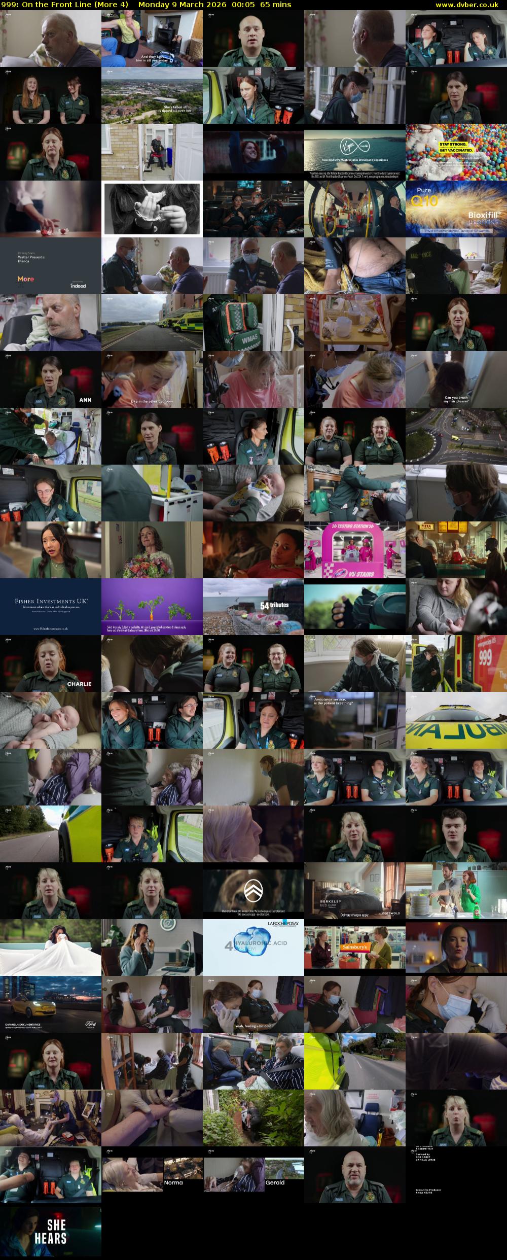 999: On the Front Line (More 4) Monday 9 March 2026 00:05 - 01:10