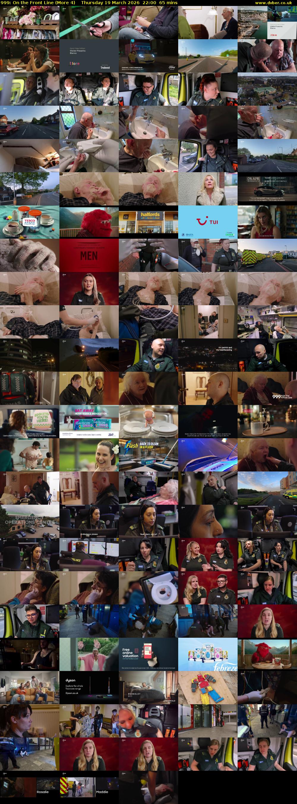 999: On the Front Line (More 4) Thursday 19 March 2026 22:00 - 23:05