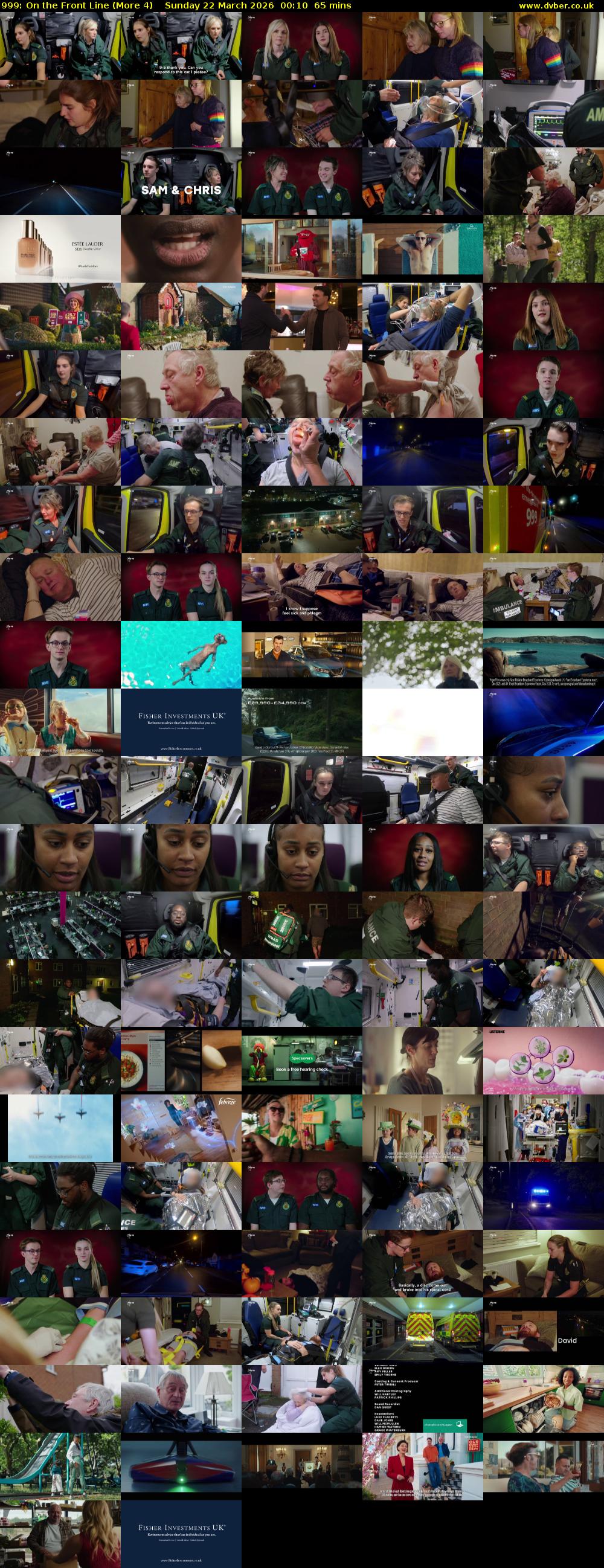999: On the Front Line (More 4) Sunday 22 March 2026 00:10 - 01:15
