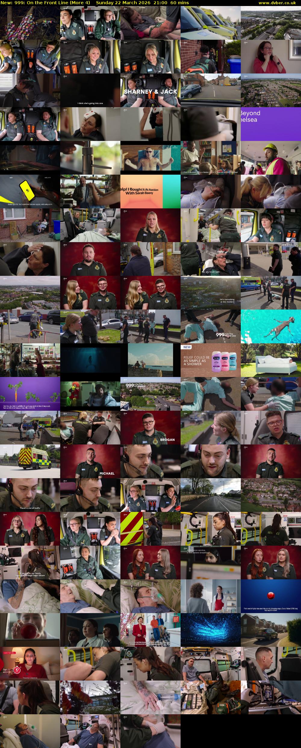 999: On the Front Line (More 4) Sunday 22 March 2026 21:00 - 22:00