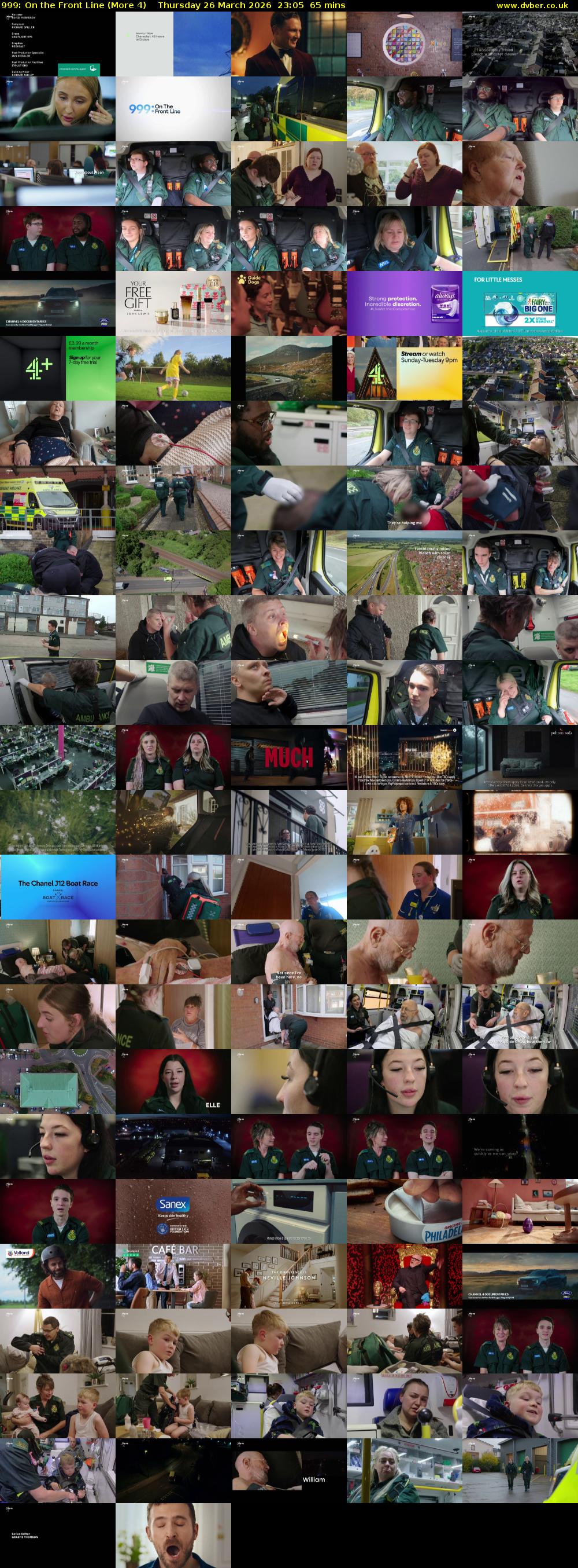 999: On the Front Line (More 4) Thursday 26 March 2026 23:05 - 00:10
