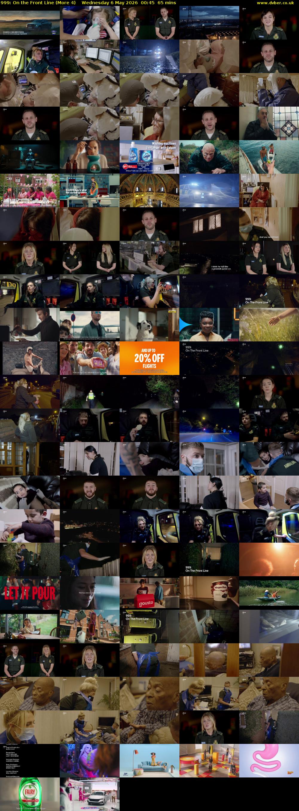 999: On the Front Line (More 4) Wednesday 6 May 2026 00:45 - 01:50