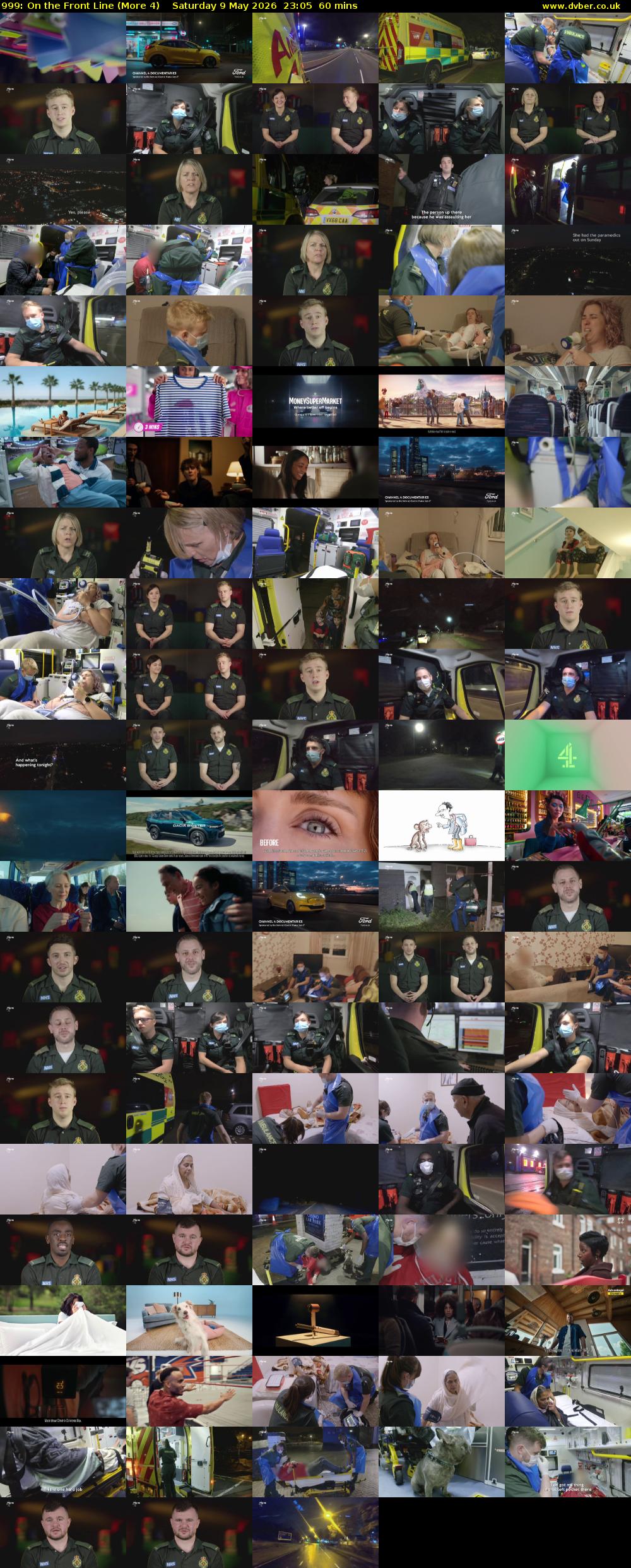 999: On the Front Line (More 4) Saturday 9 May 2026 23:05 - 00:05
