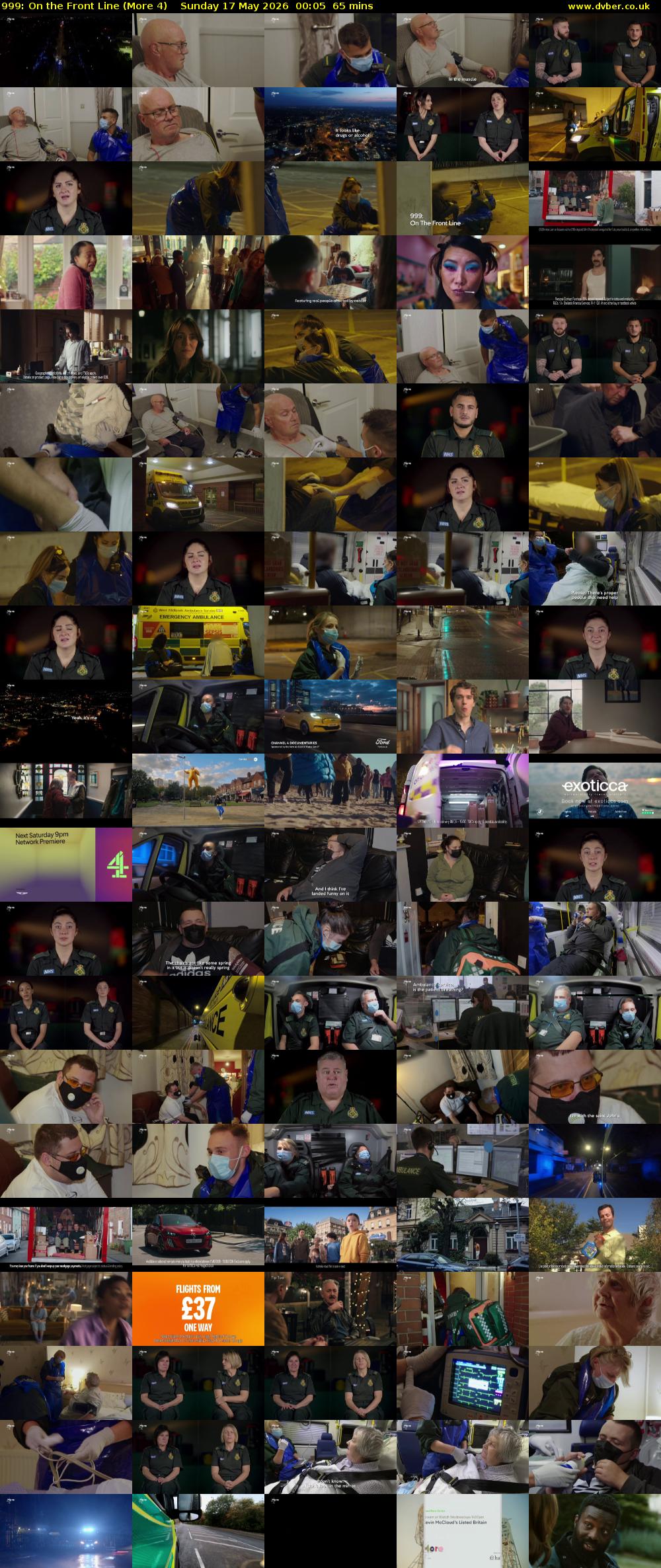 999: On the Front Line (More 4) Sunday 17 May 2026 00:05 - 01:10