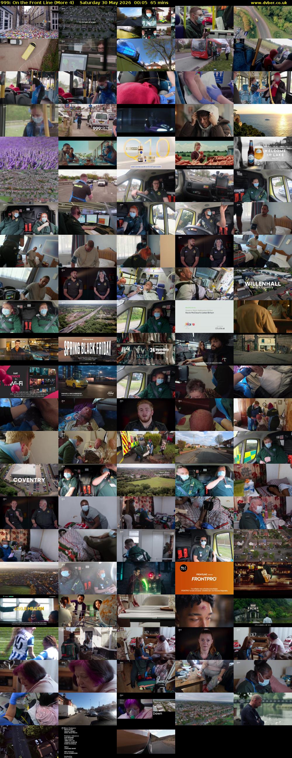 999: On the Front Line (More 4) Saturday 30 May 2026 00:05 - 01:10