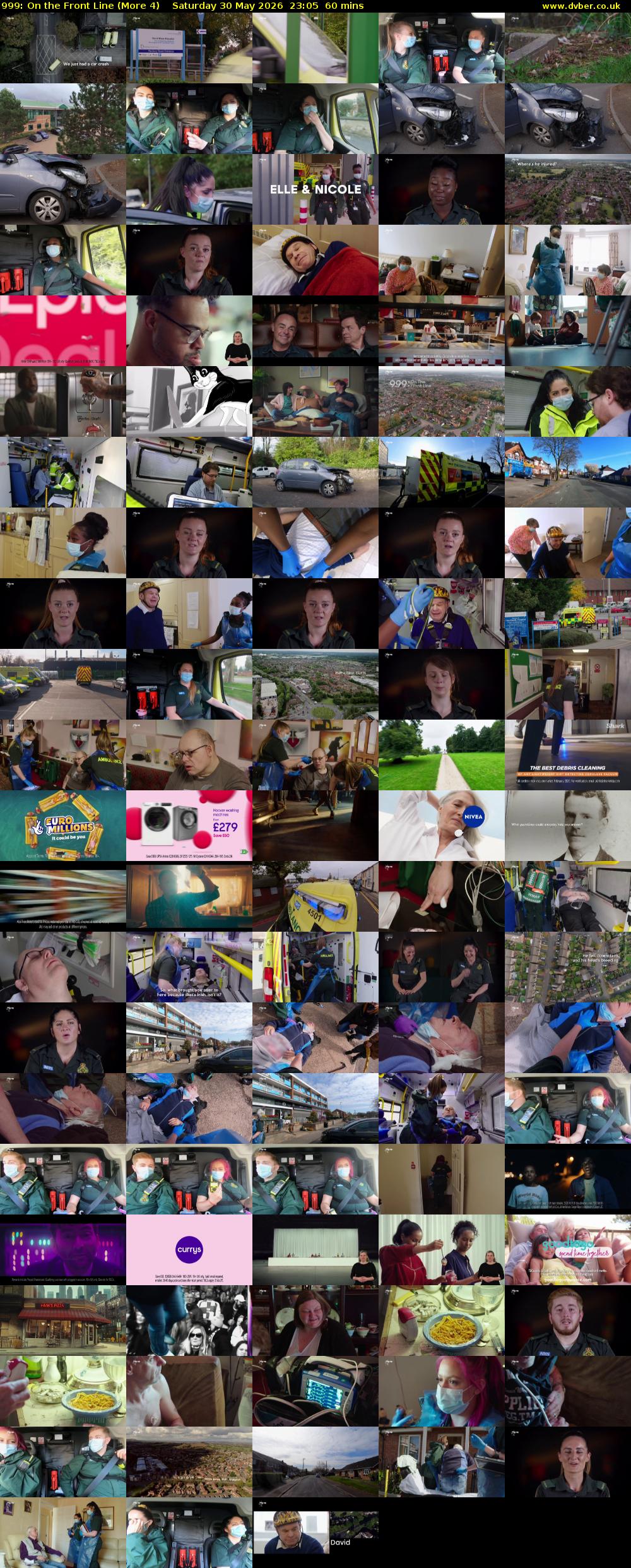 999: On the Front Line (More 4) Saturday 30 May 2026 23:05 - 00:05