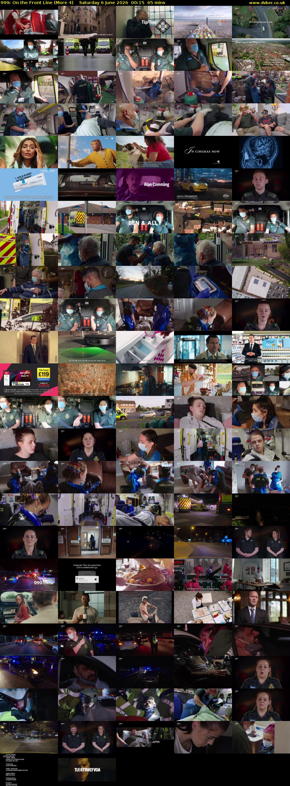 999: On the Front Line (More 4) Saturday 6 June 2026 00:15 - 01:20
