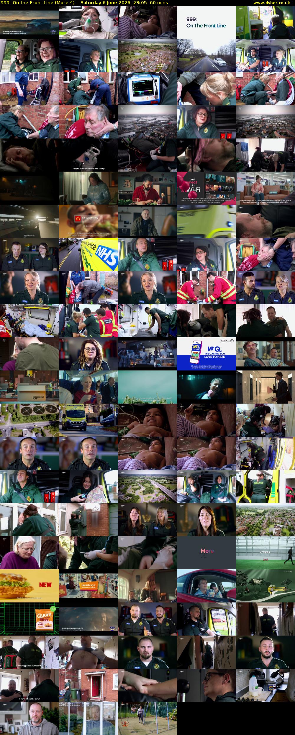 999: On the Front Line (More 4) Saturday 6 June 2026 23:05 - 00:05