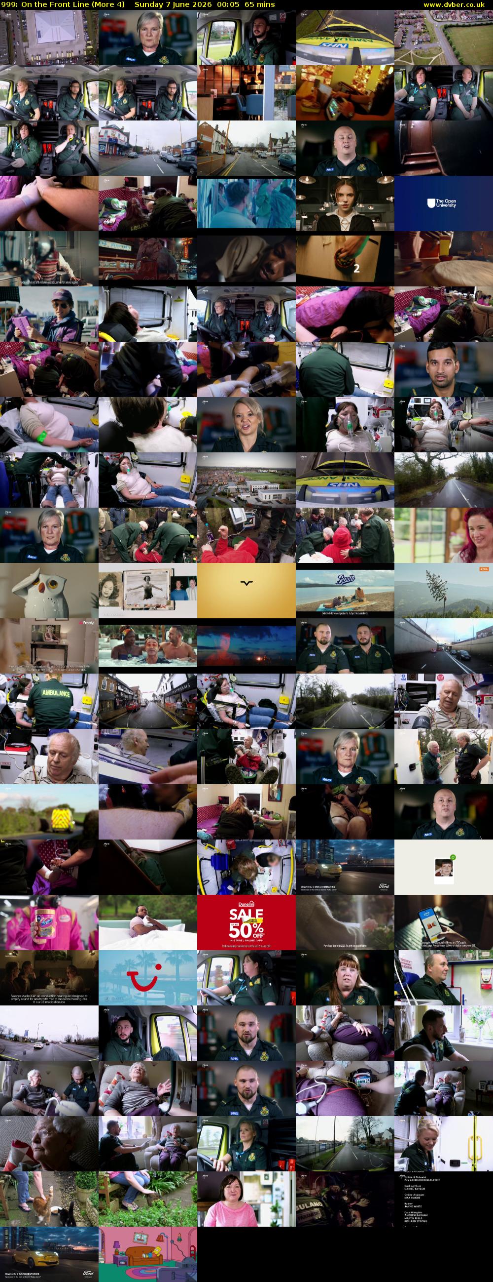 999: On the Front Line (More 4) Sunday 7 June 2026 00:05 - 01:10