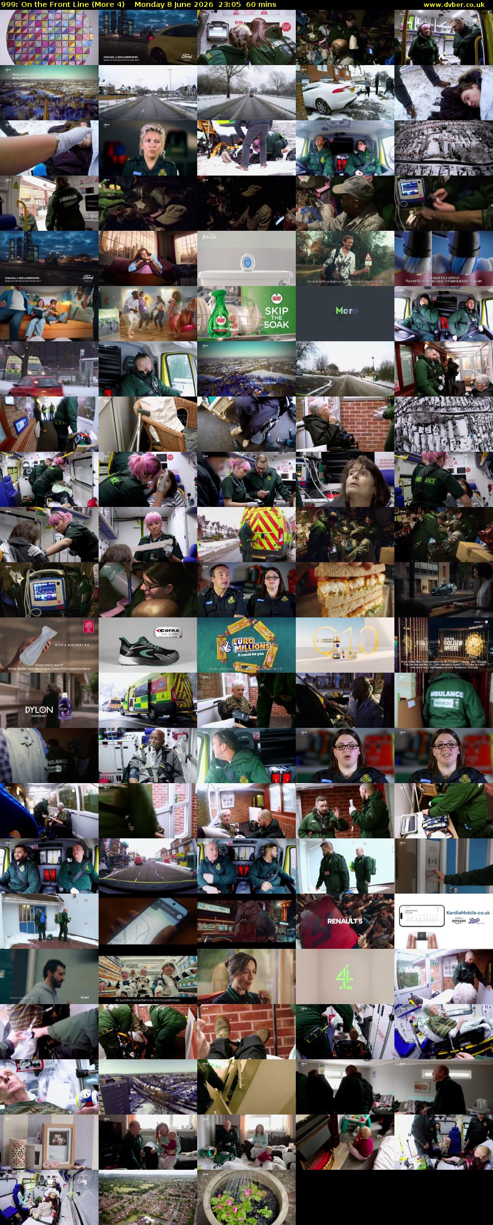 999: On the Front Line (More 4) Monday 8 June 2026 23:05 - 00:05