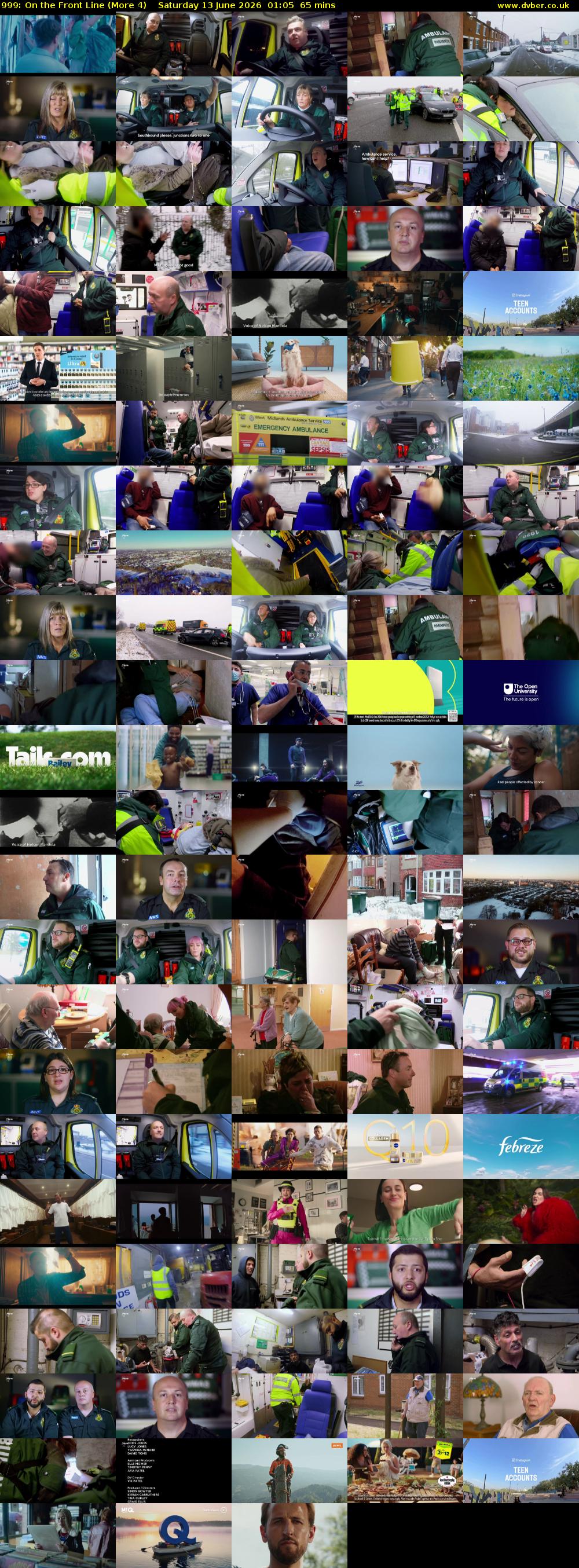 999: On the Front Line (More 4) Saturday 13 June 2026 01:05 - 02:10