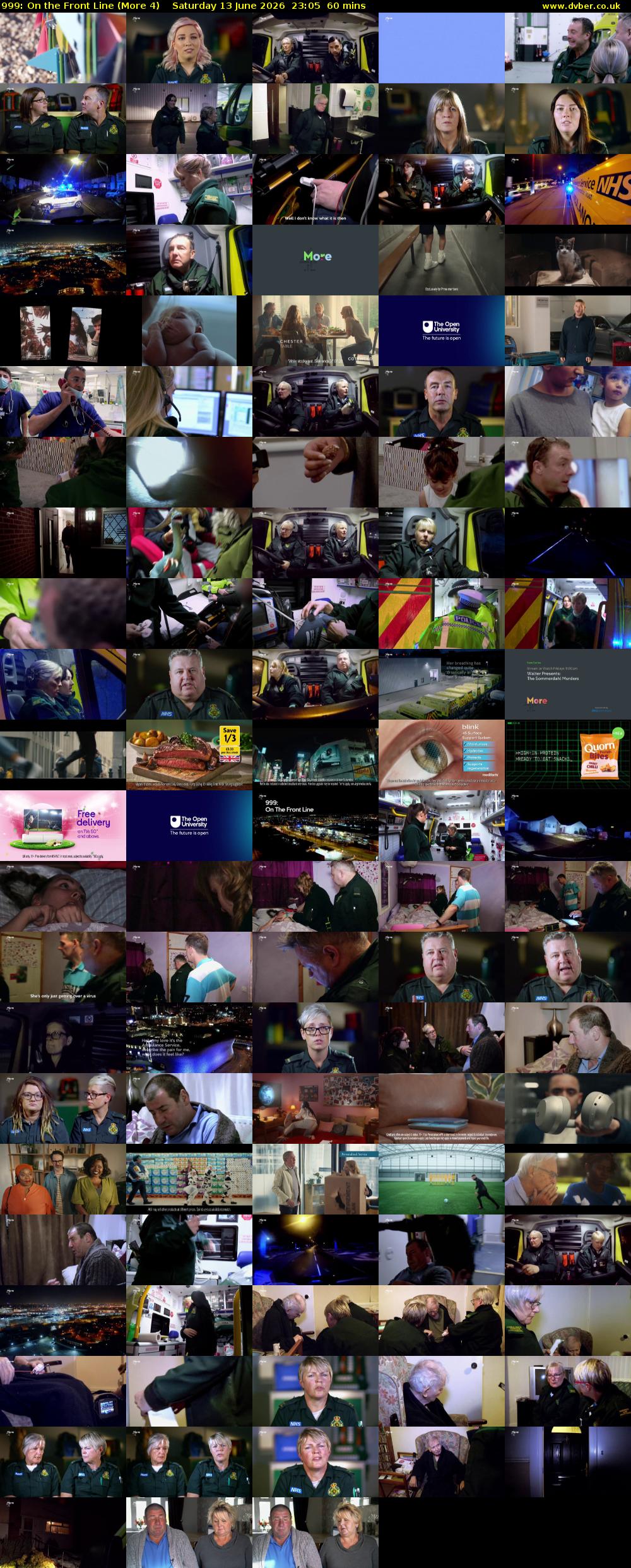 999: On the Front Line (More 4) Saturday 13 June 2026 23:05 - 00:05