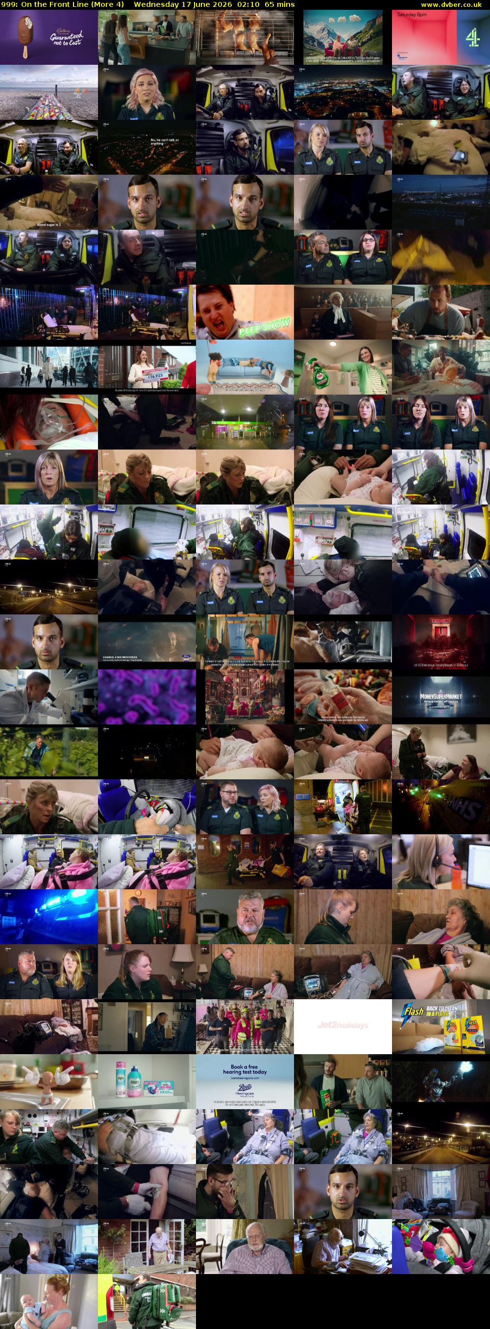 999: On the Front Line (More 4) Wednesday 17 June 2026 02:10 - 03:15