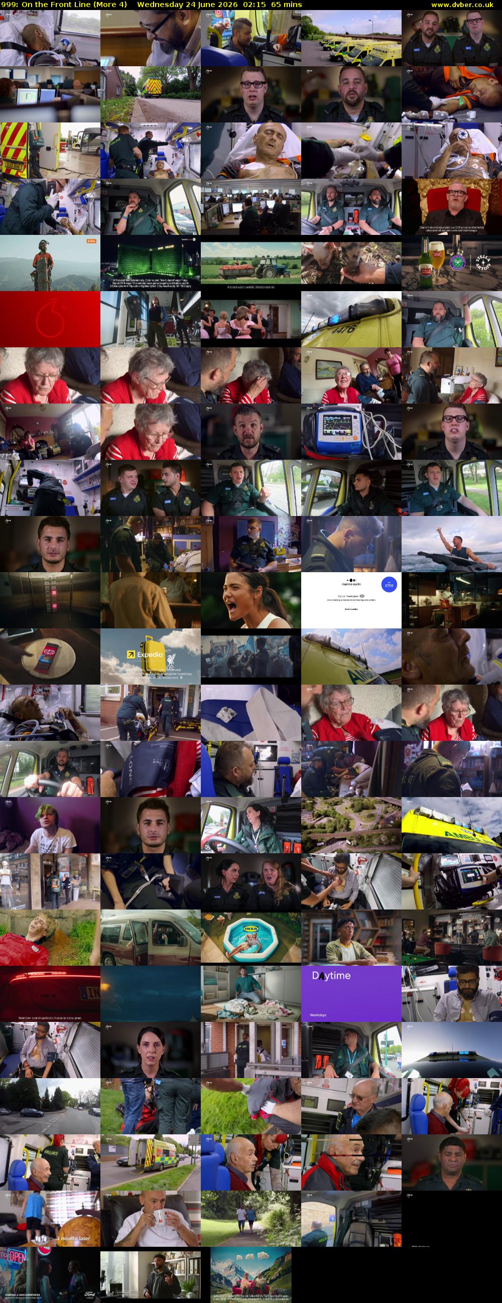 999: On the Front Line (More 4) Wednesday 24 June 2026 02:15 - 03:20